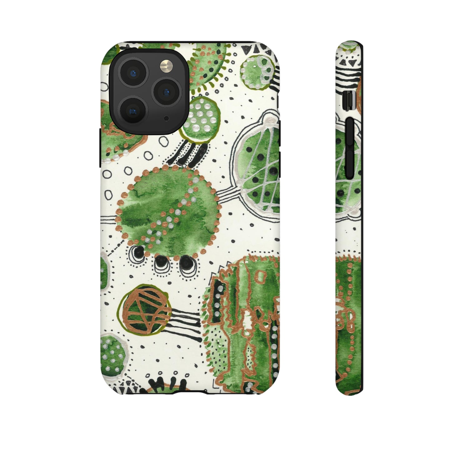 Phone Case - Green Bliss Bubbles