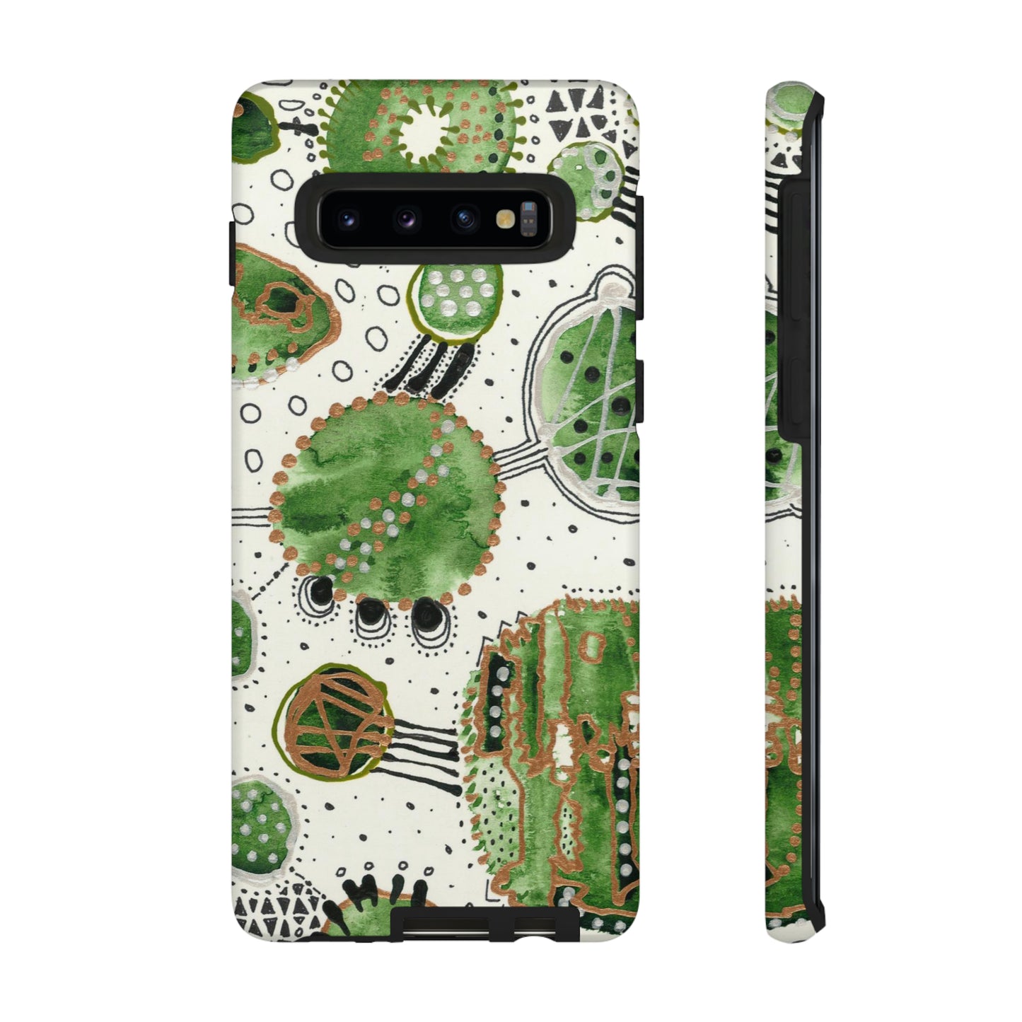 Phone Case - Green Bliss Bubbles