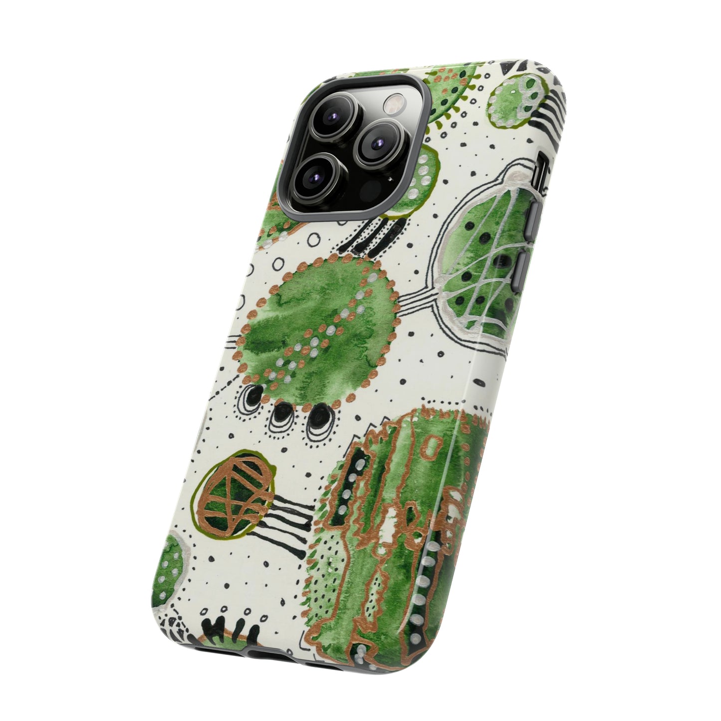 Phone Case - Green Bliss Bubbles