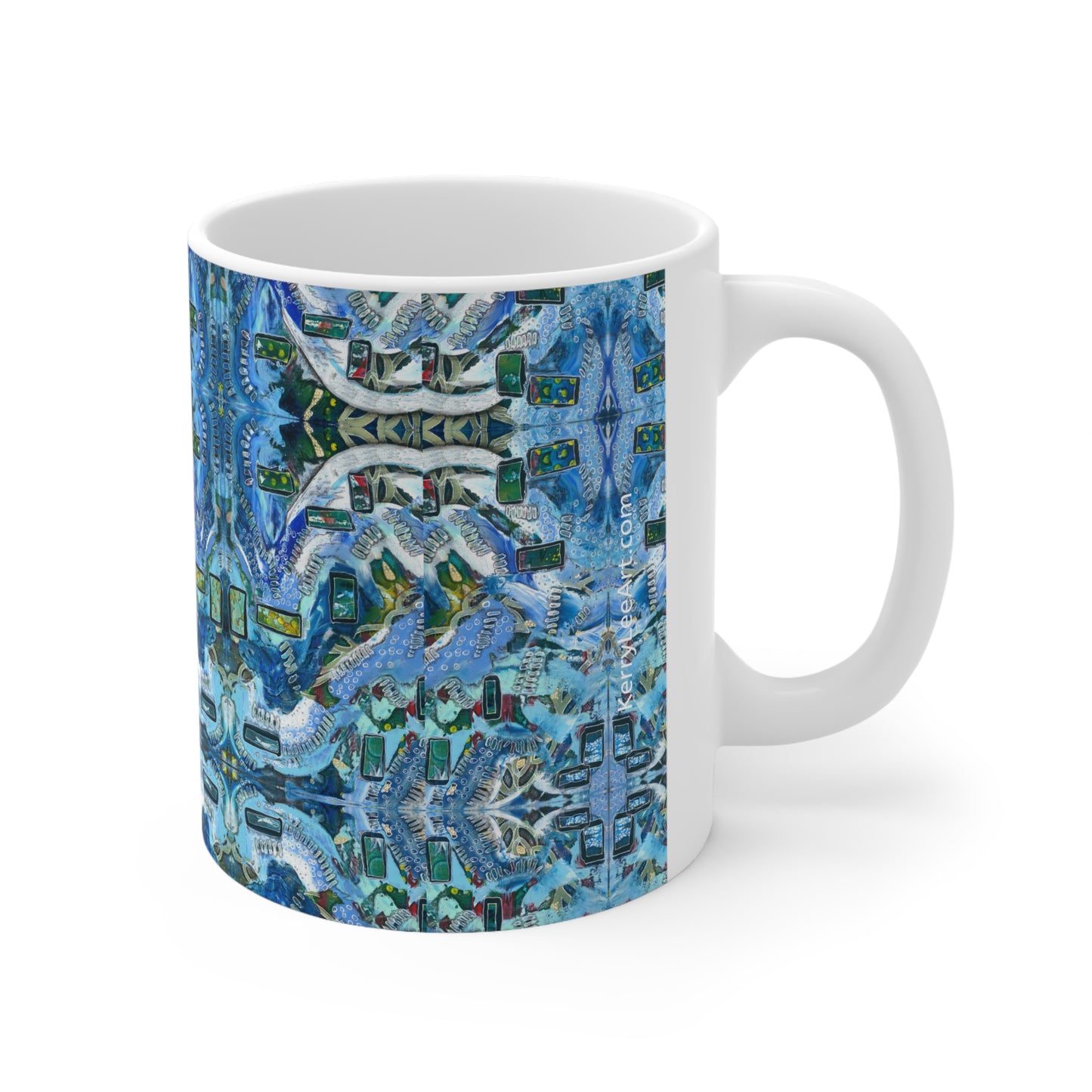 "Windows of Wonder" Artistic Ceramic Mug 11oz