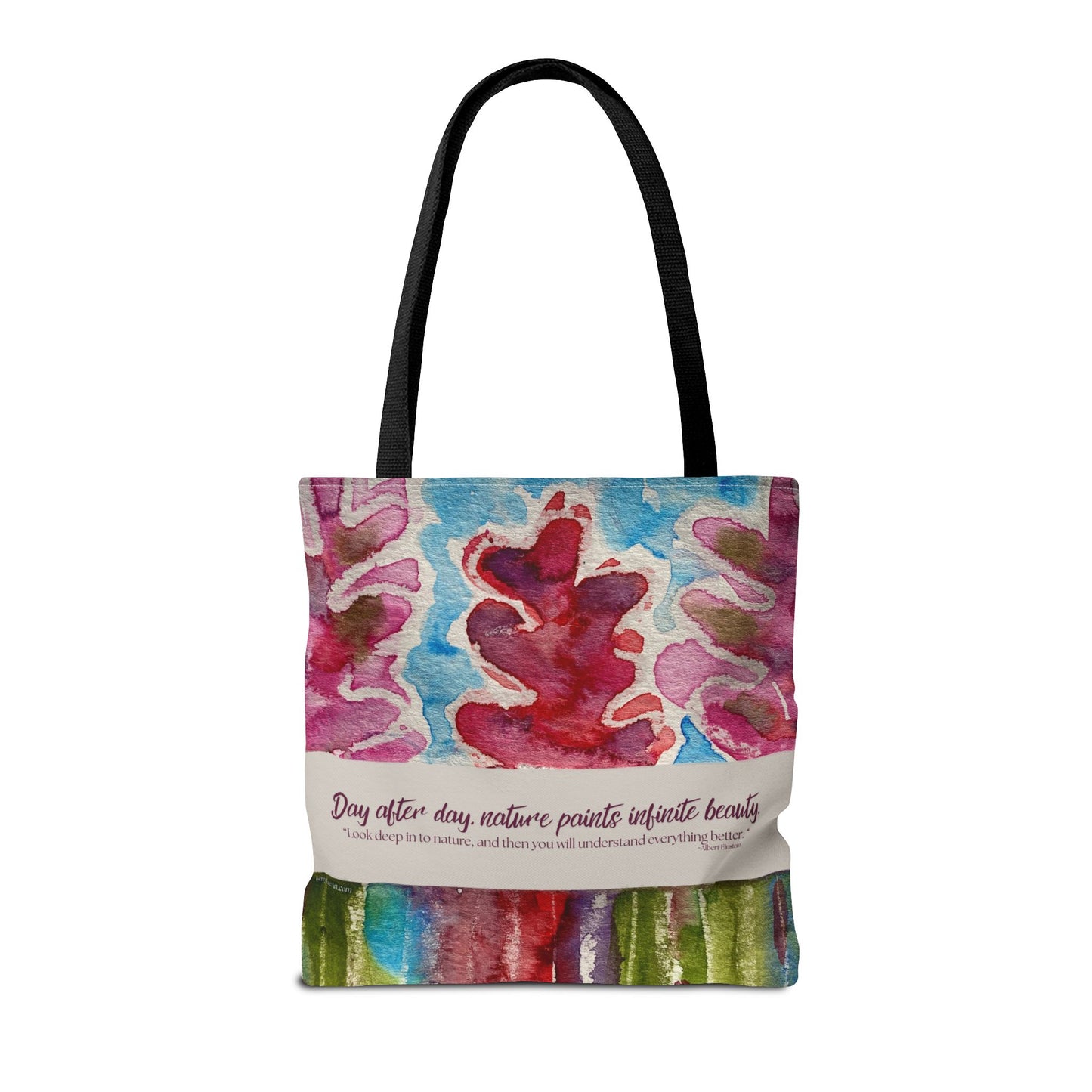"Nature Paints" Tote Bag