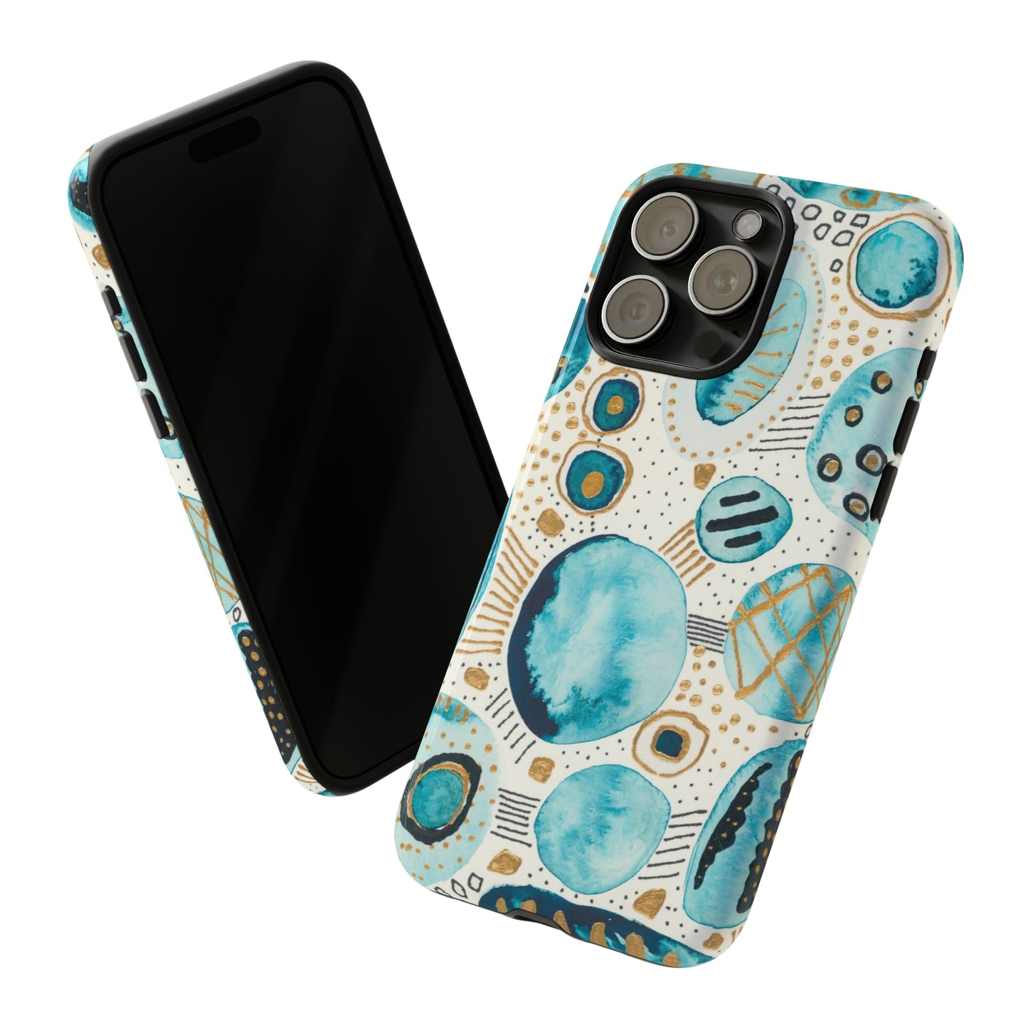 Phone Case - Aqua Bliss Bubbles
