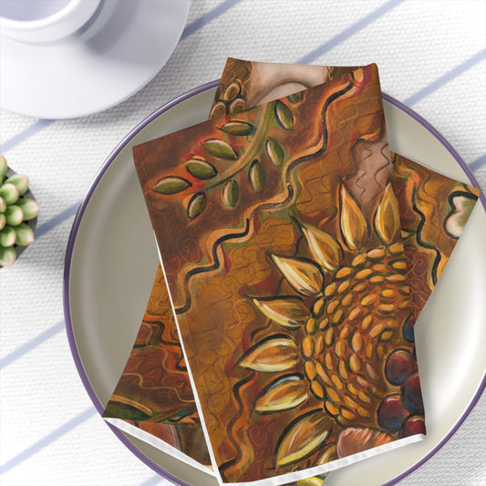 Cloth Napkins: She Harvests Abundance