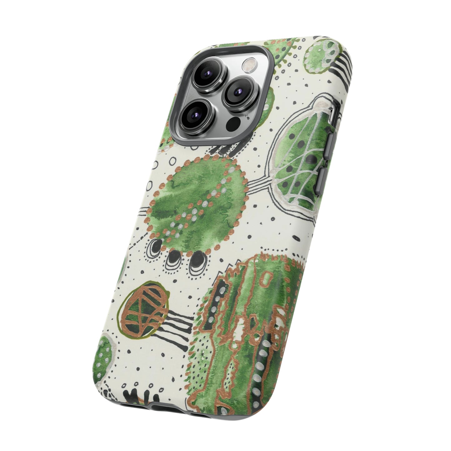 Phone Case - Green Bliss Bubbles