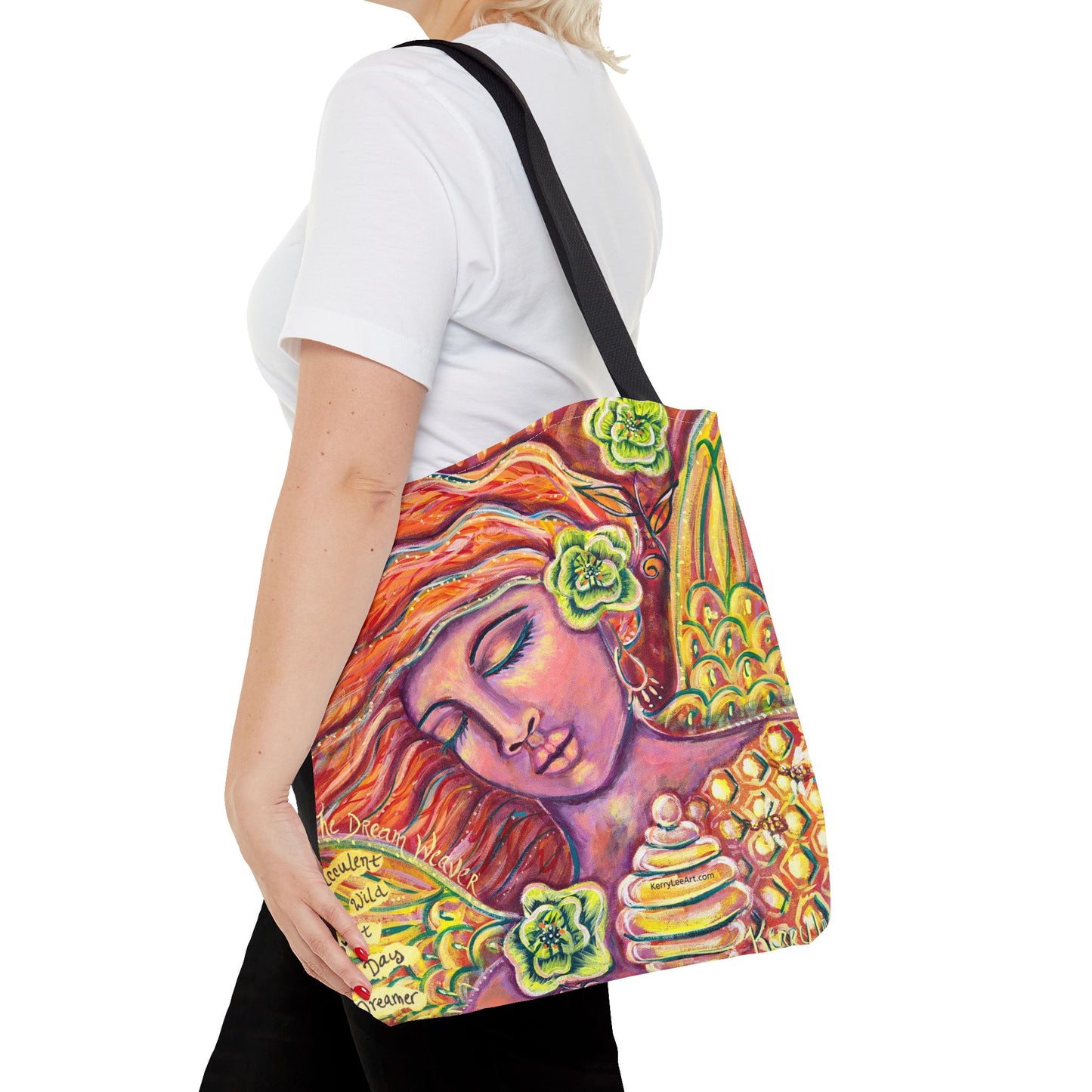 "Dream Weaver" Printed Tote Bag