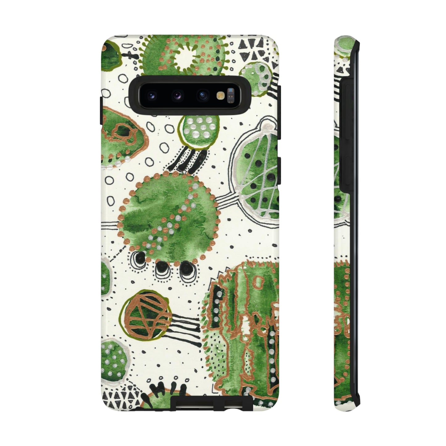 Phone Case - Green Bliss Bubbles