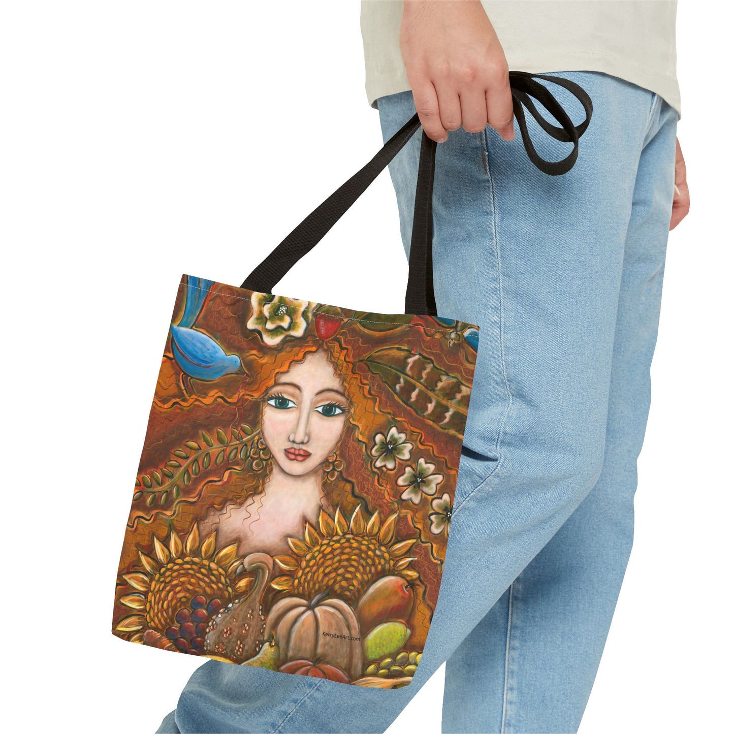 "She Harvests Abundance" Tote Bag