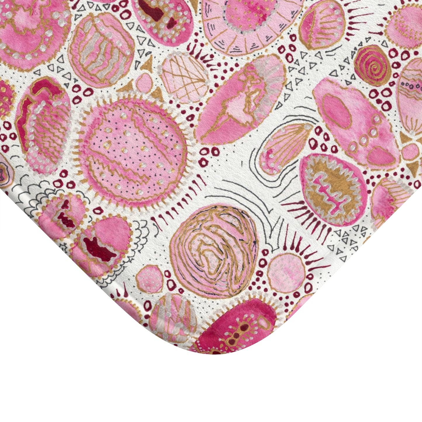 Bath Mat: Pink Bliss Bubbles