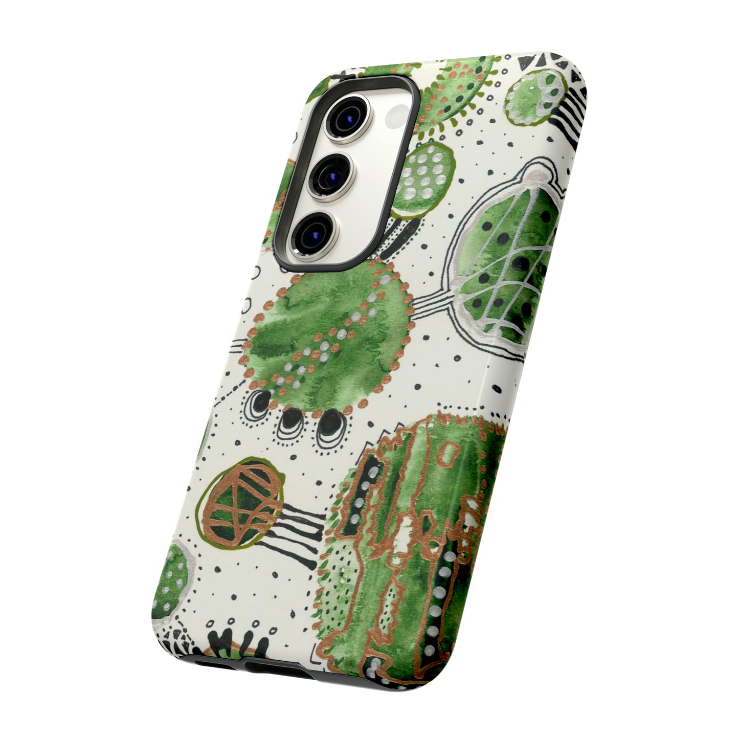 Phone Case - Green Bliss Bubbles
