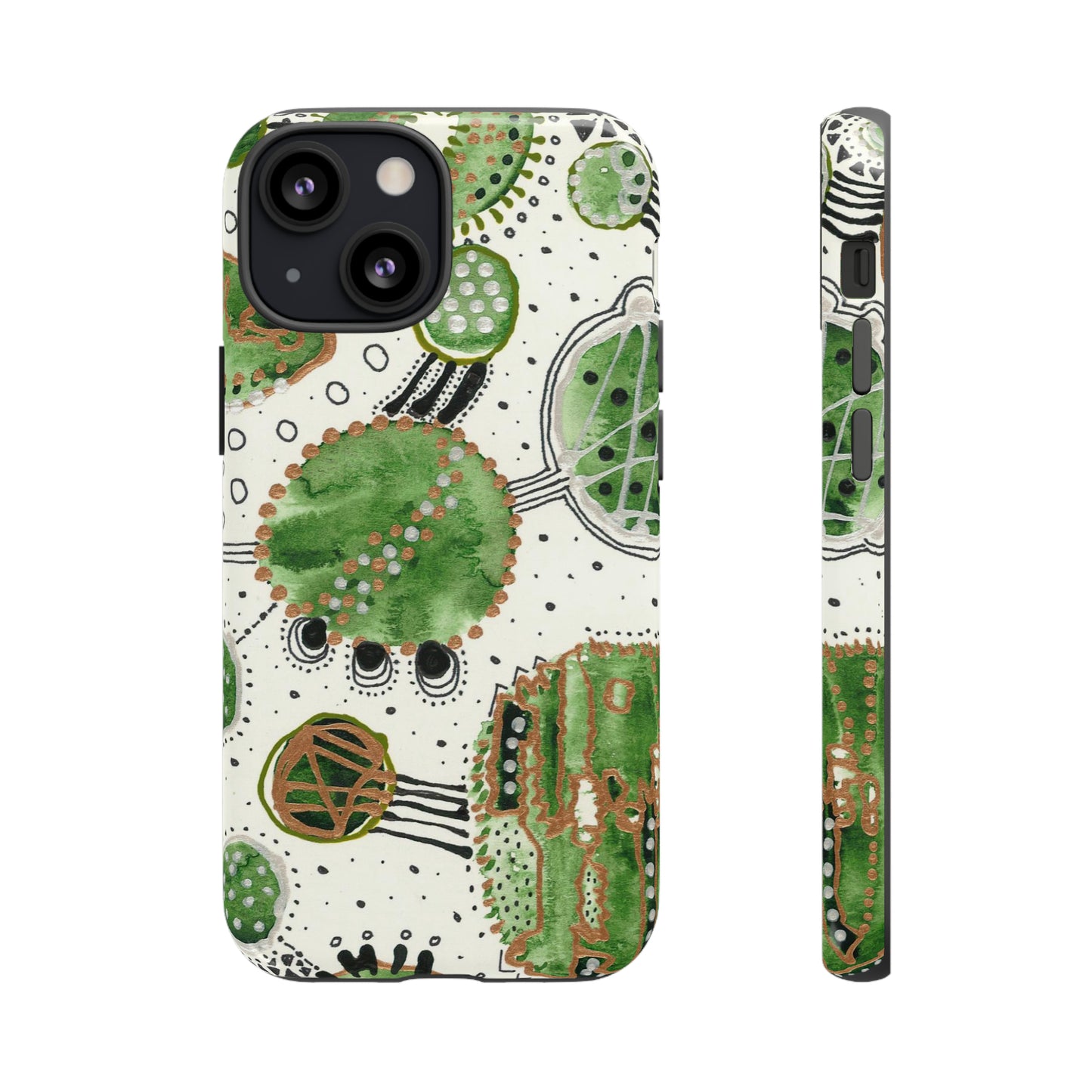Phone Case - Green Bliss Bubbles