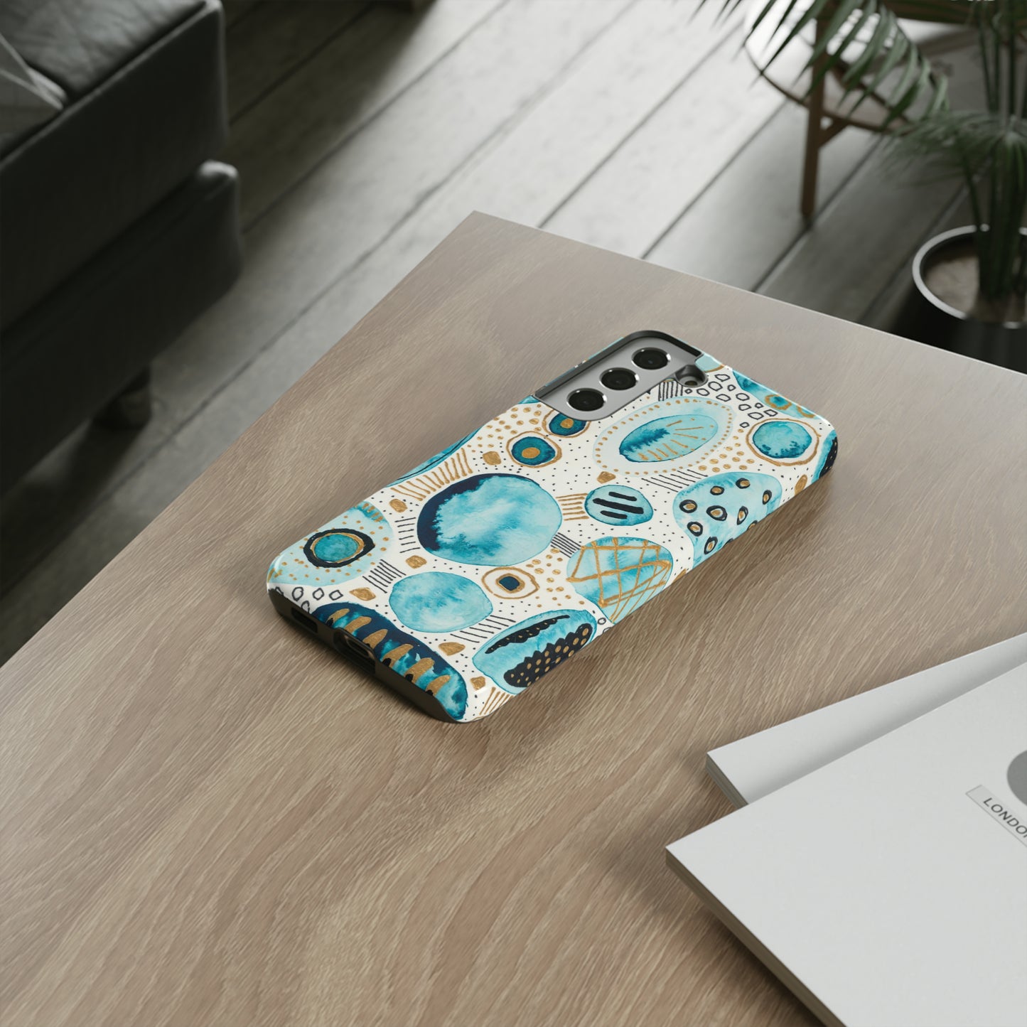 Phone Case - Aqua Bliss Bubbles