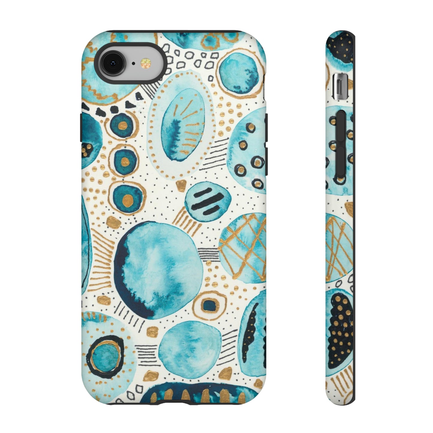 Phone Case - Aqua Bliss Bubbles