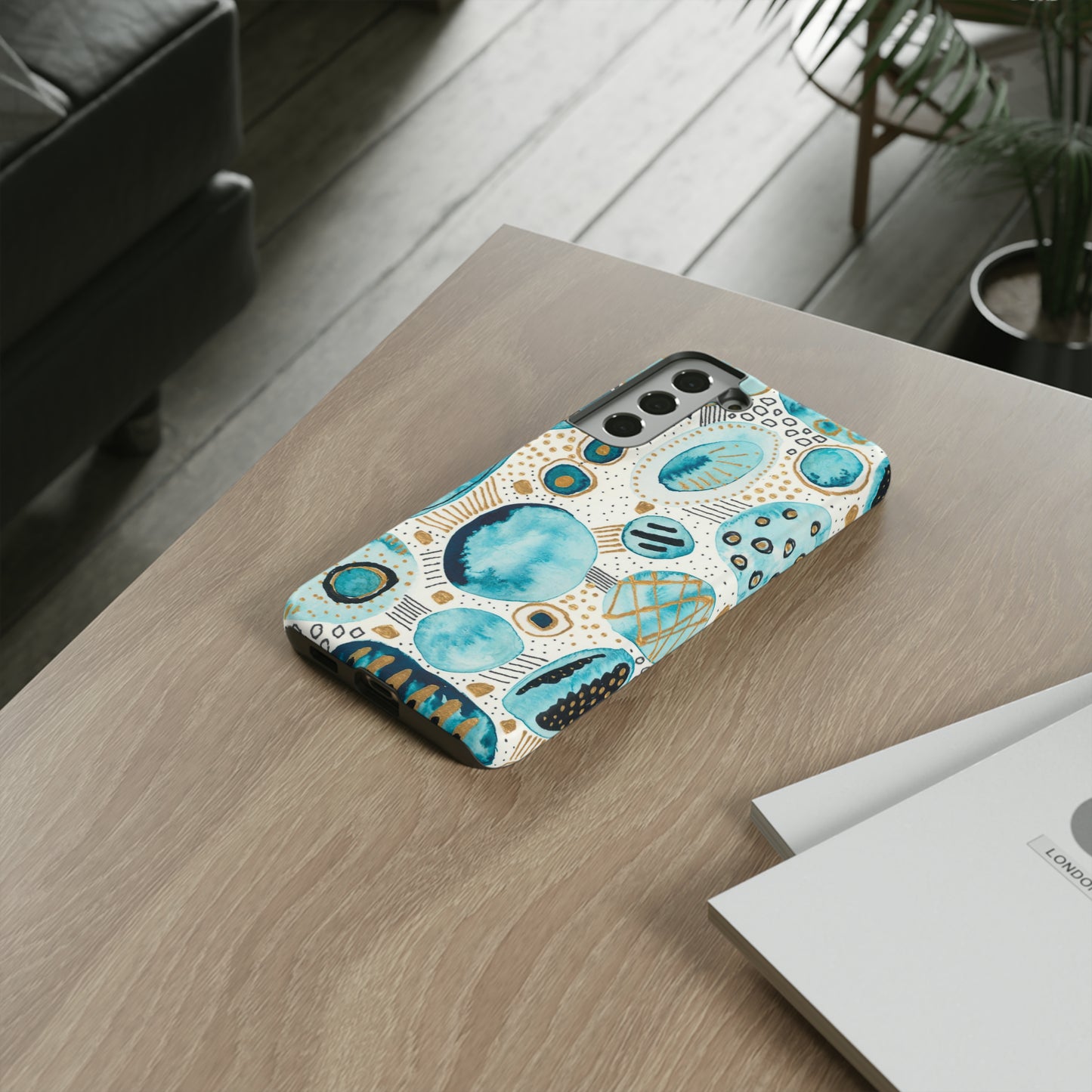 Phone Case - Aqua Bliss Bubbles