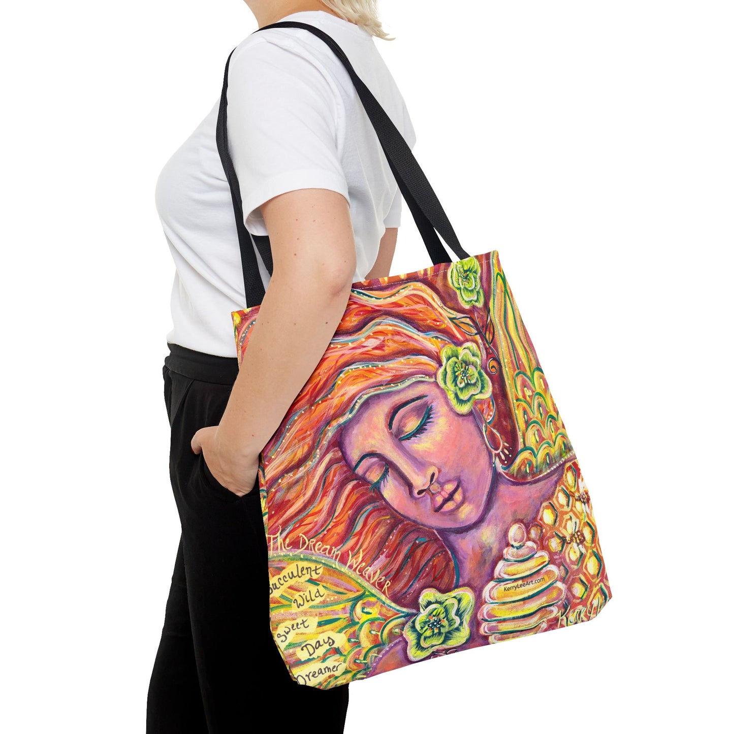 "Dream Weaver" Printed Tote Bag