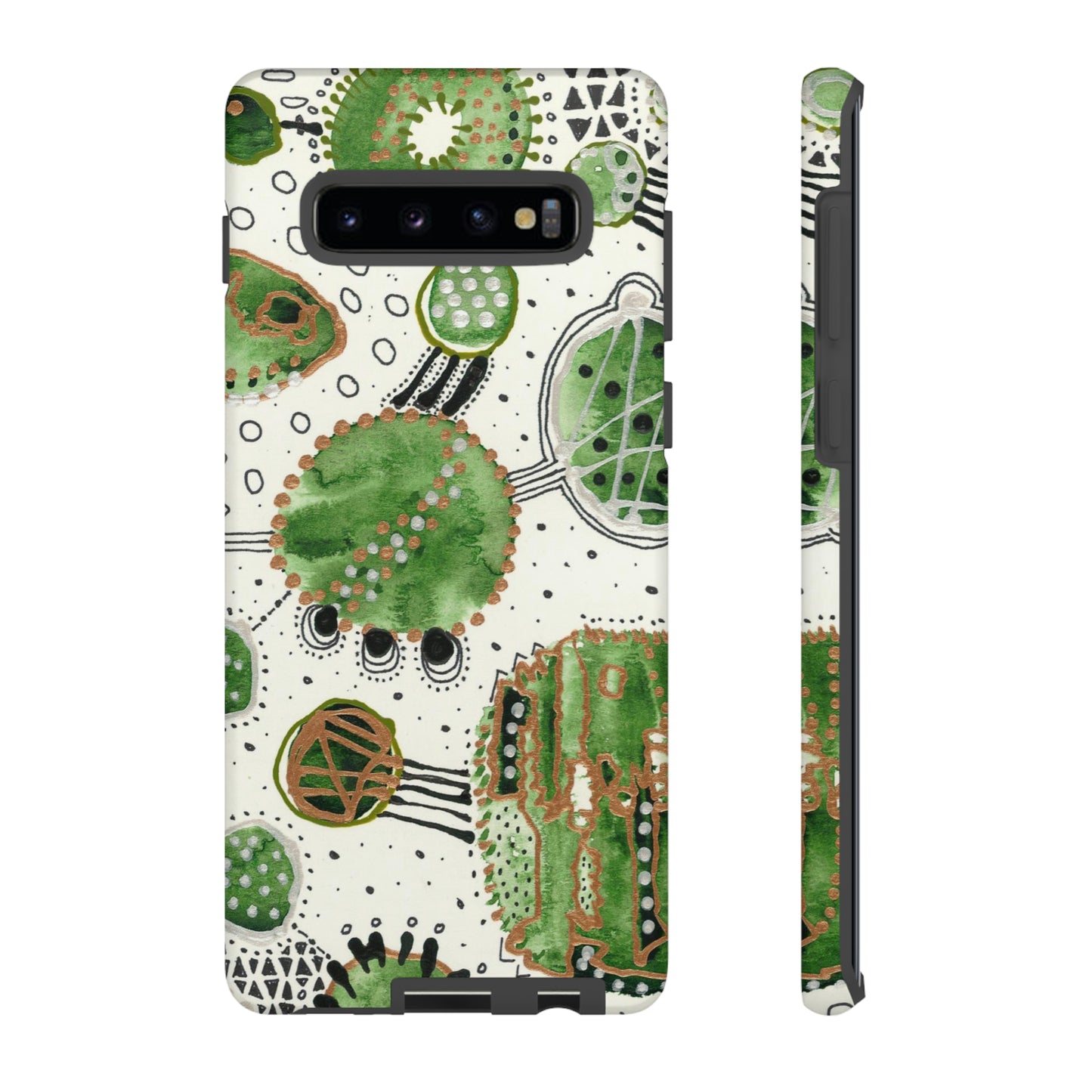 Phone Case - Green Bliss Bubbles