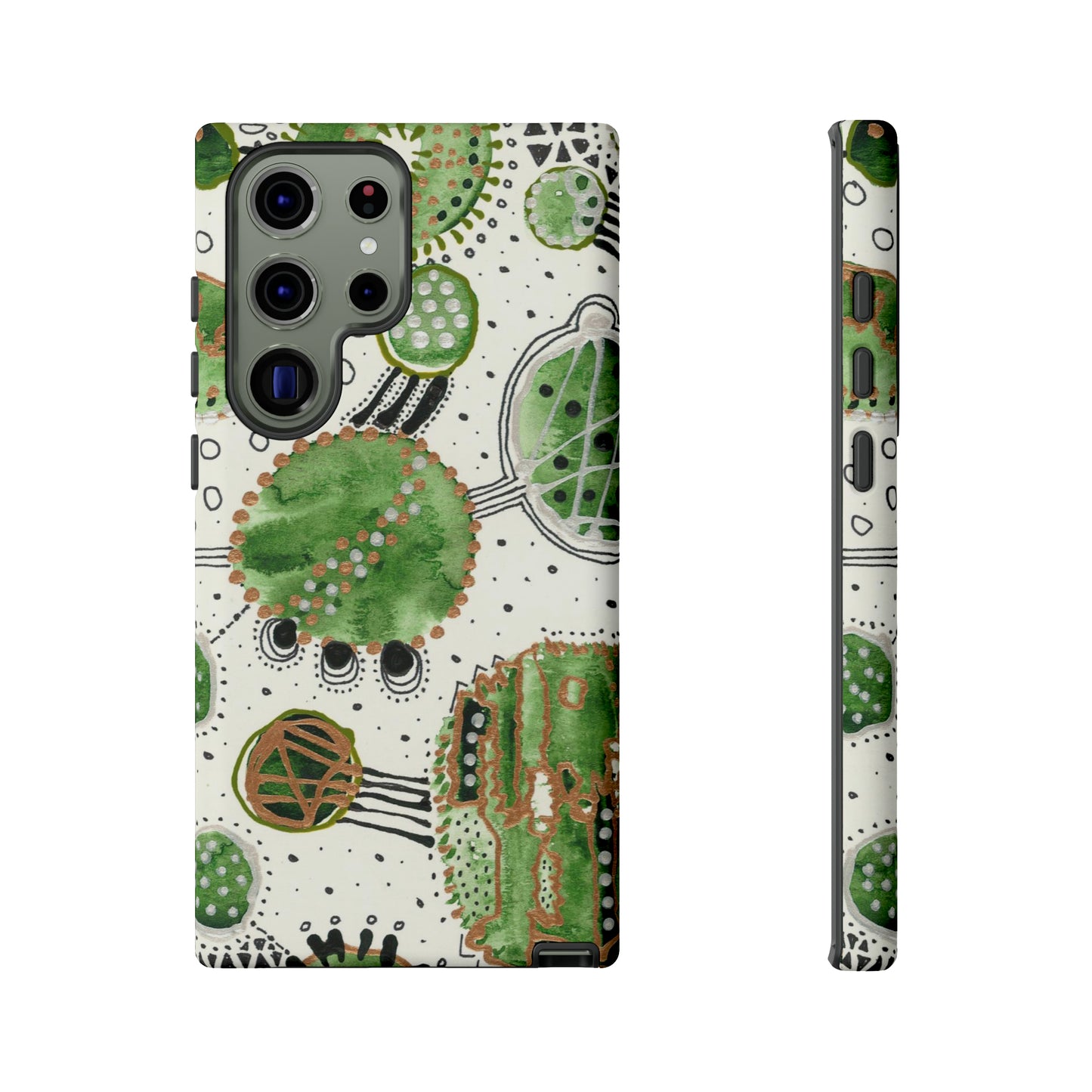 Phone Case - Green Bliss Bubbles