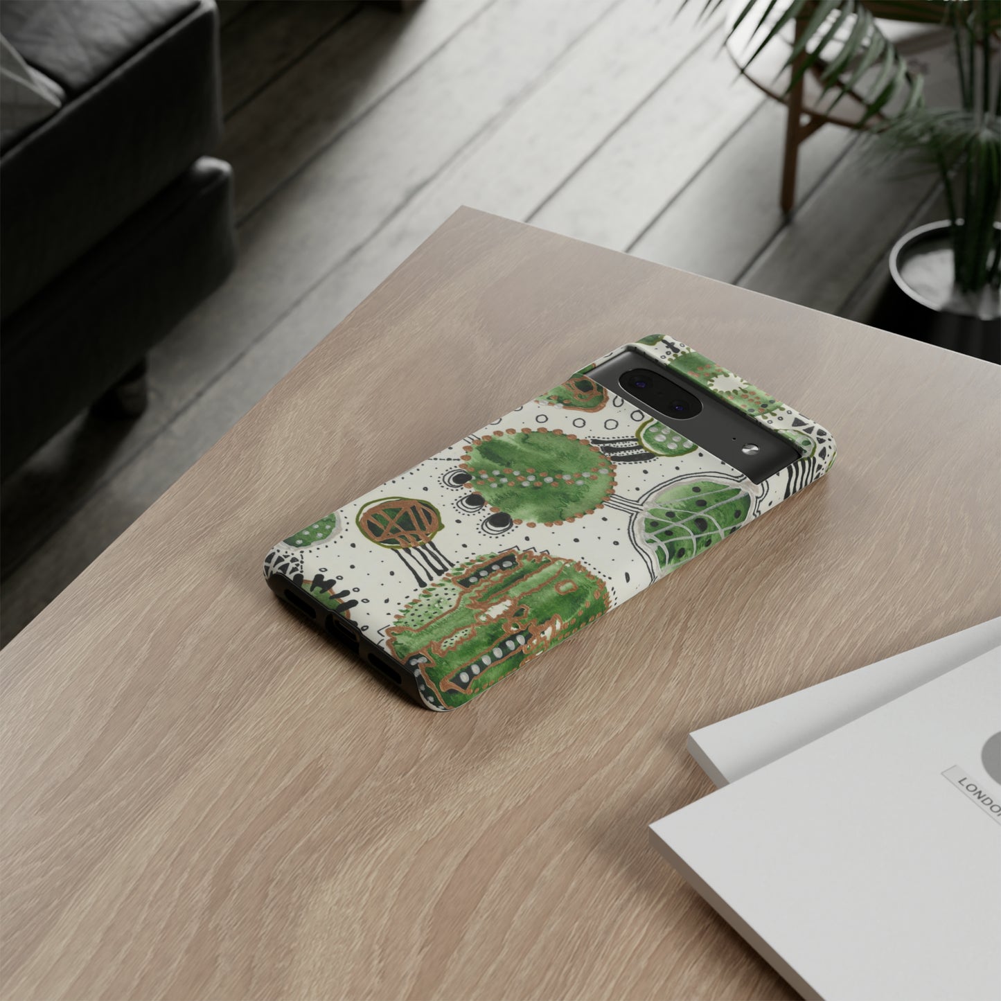 Phone Case - Green Bliss Bubbles