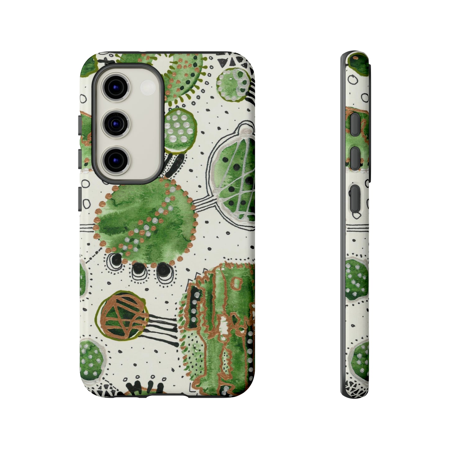 Phone Case - Green Bliss Bubbles