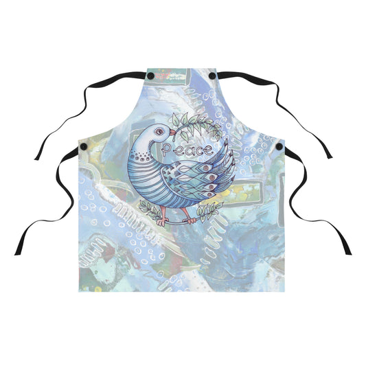 Apron: "Peace Dove"