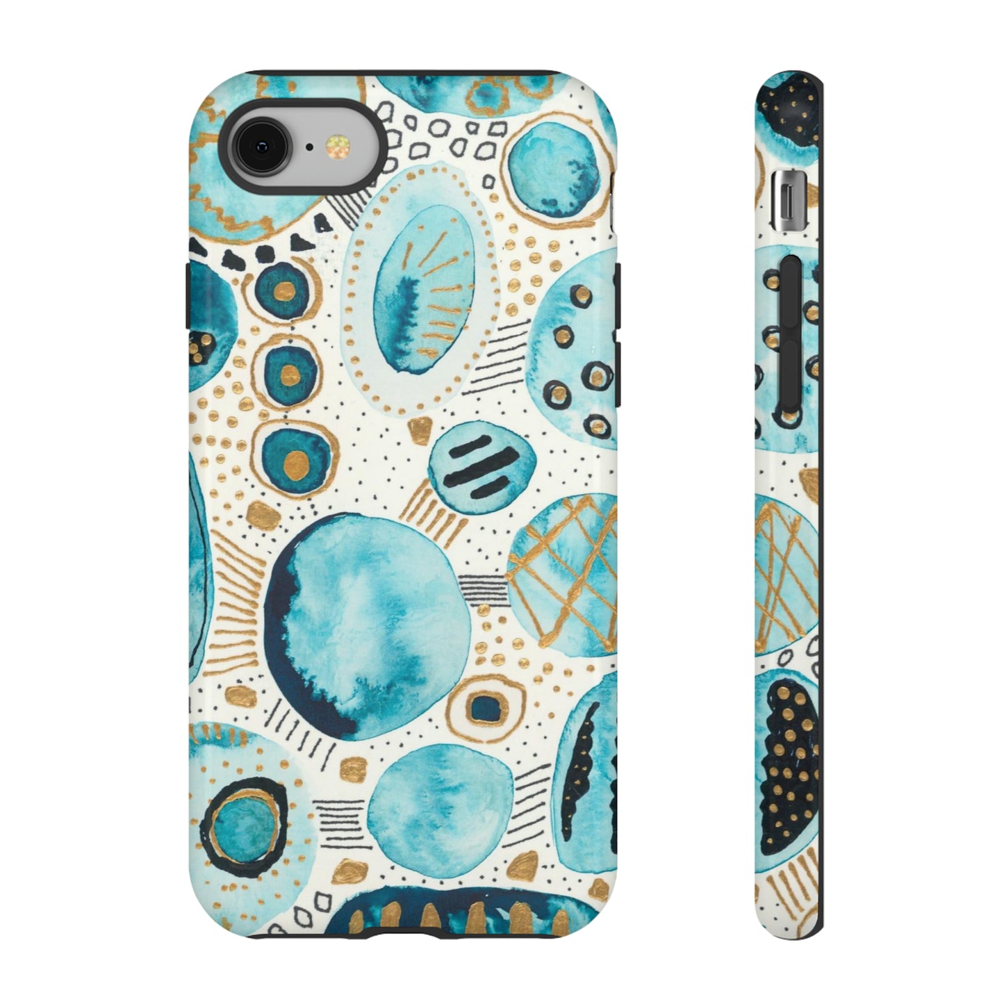 Phone Case - Aqua Bliss Bubbles