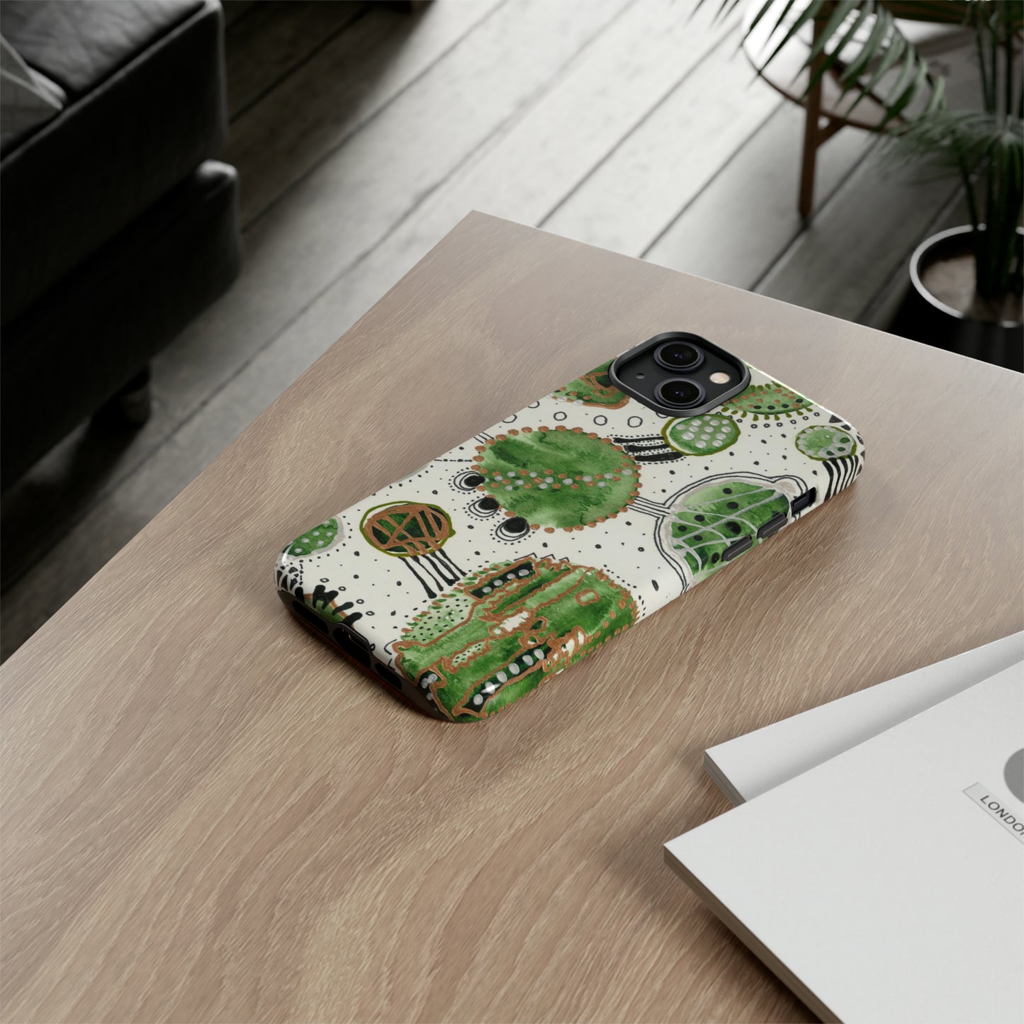 Phone Case - Green Bliss Bubbles