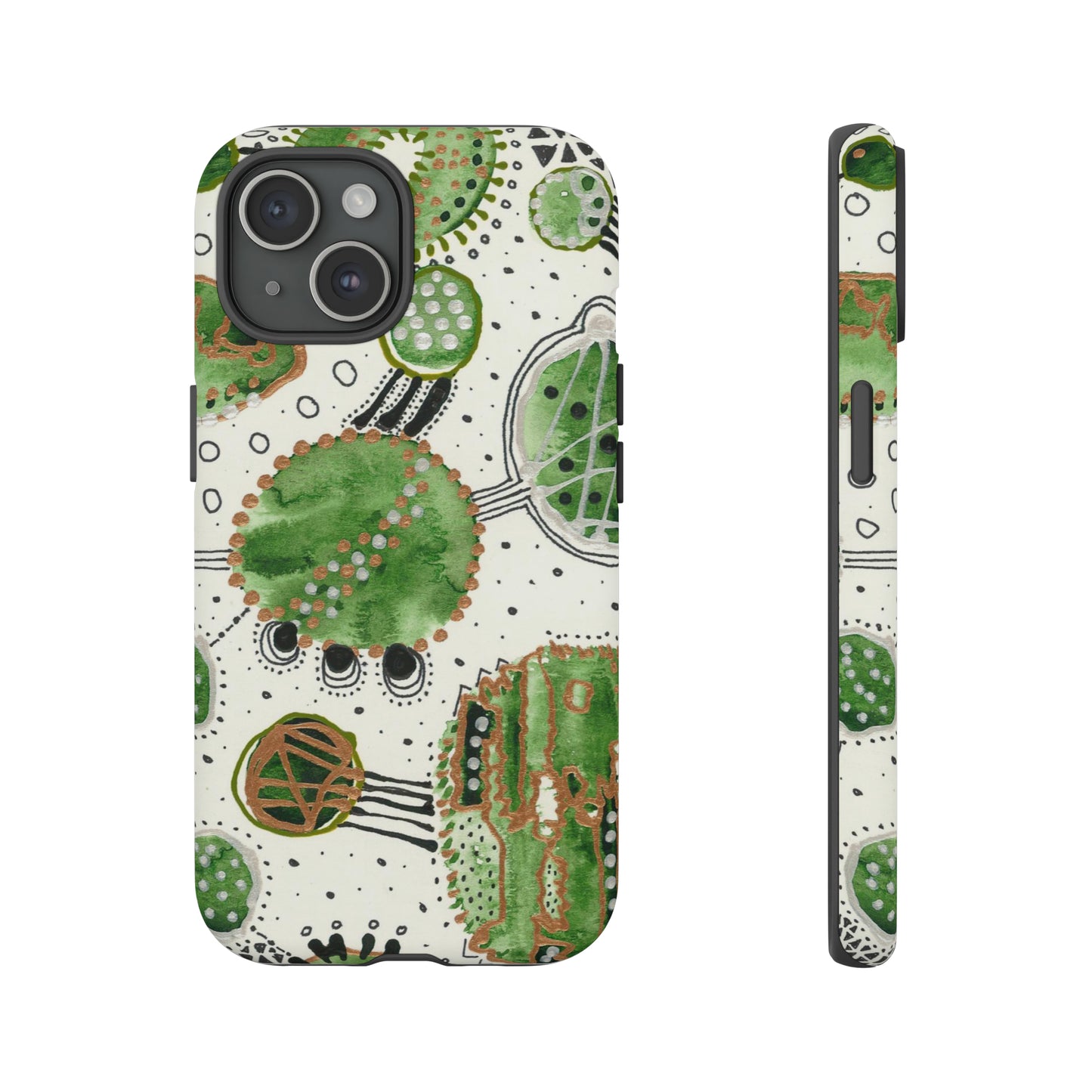 Phone Case - Green Bliss Bubbles