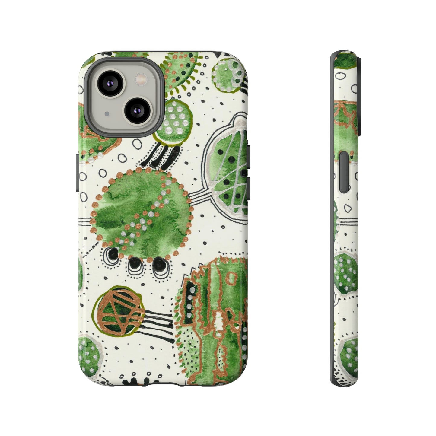 Phone Case - Green Bliss Bubbles