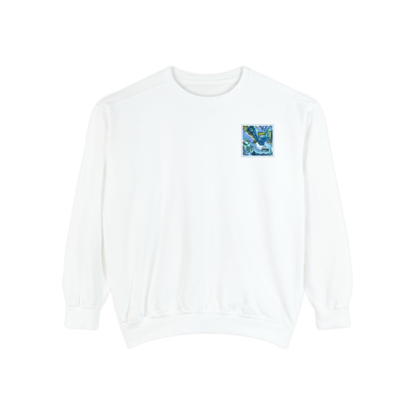 "Windows of Wonder" Garment-Dyed Sweatshirt