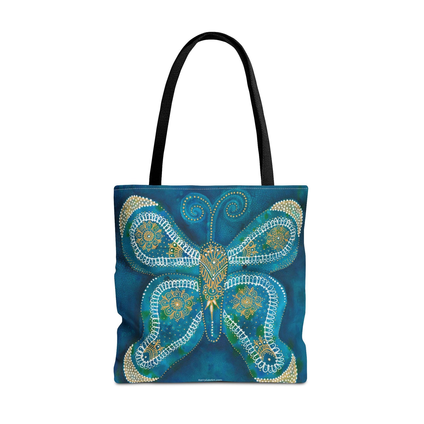 "Harbinger of Balance Butterfly" Printed Tote Bag