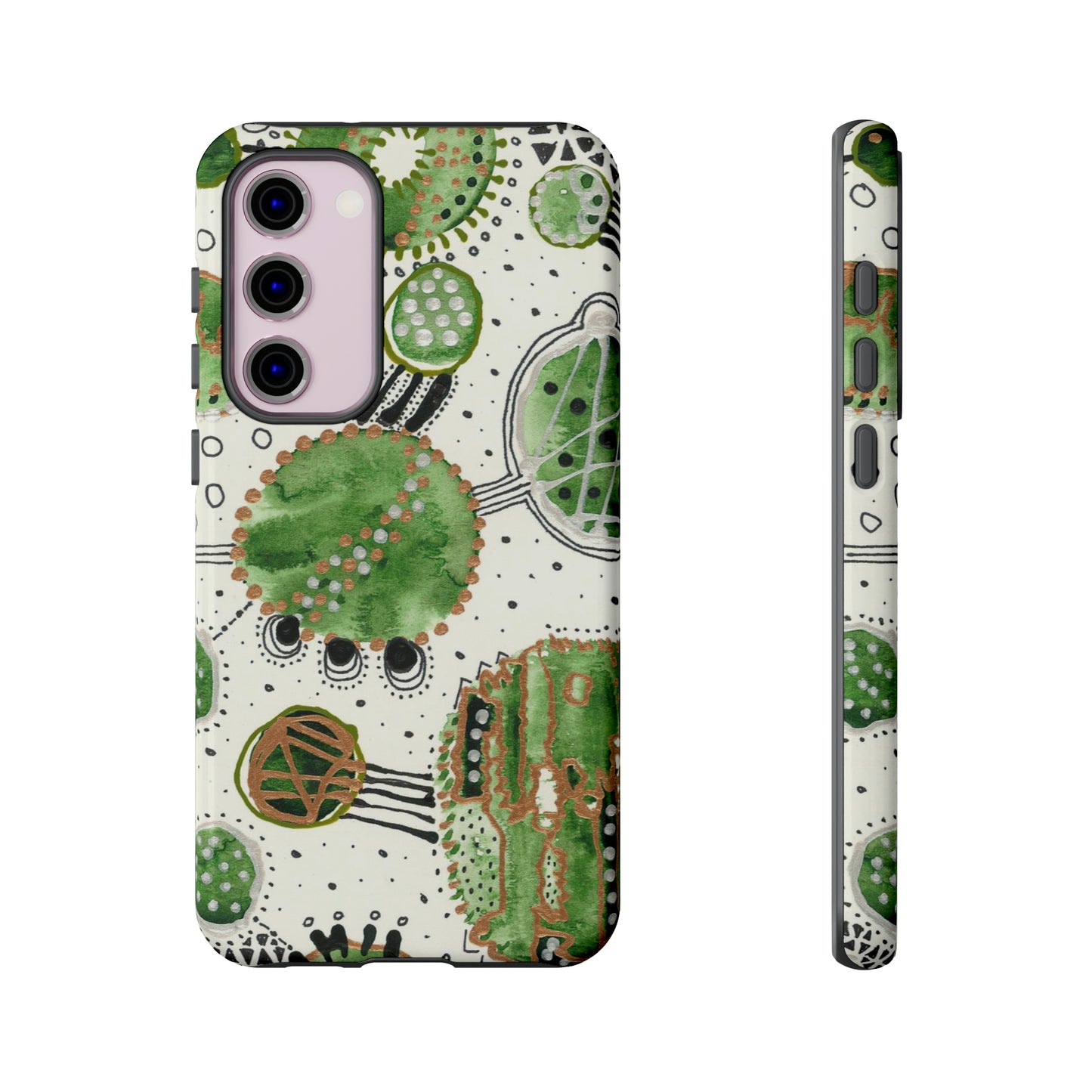 Phone Case - Green Bliss Bubbles