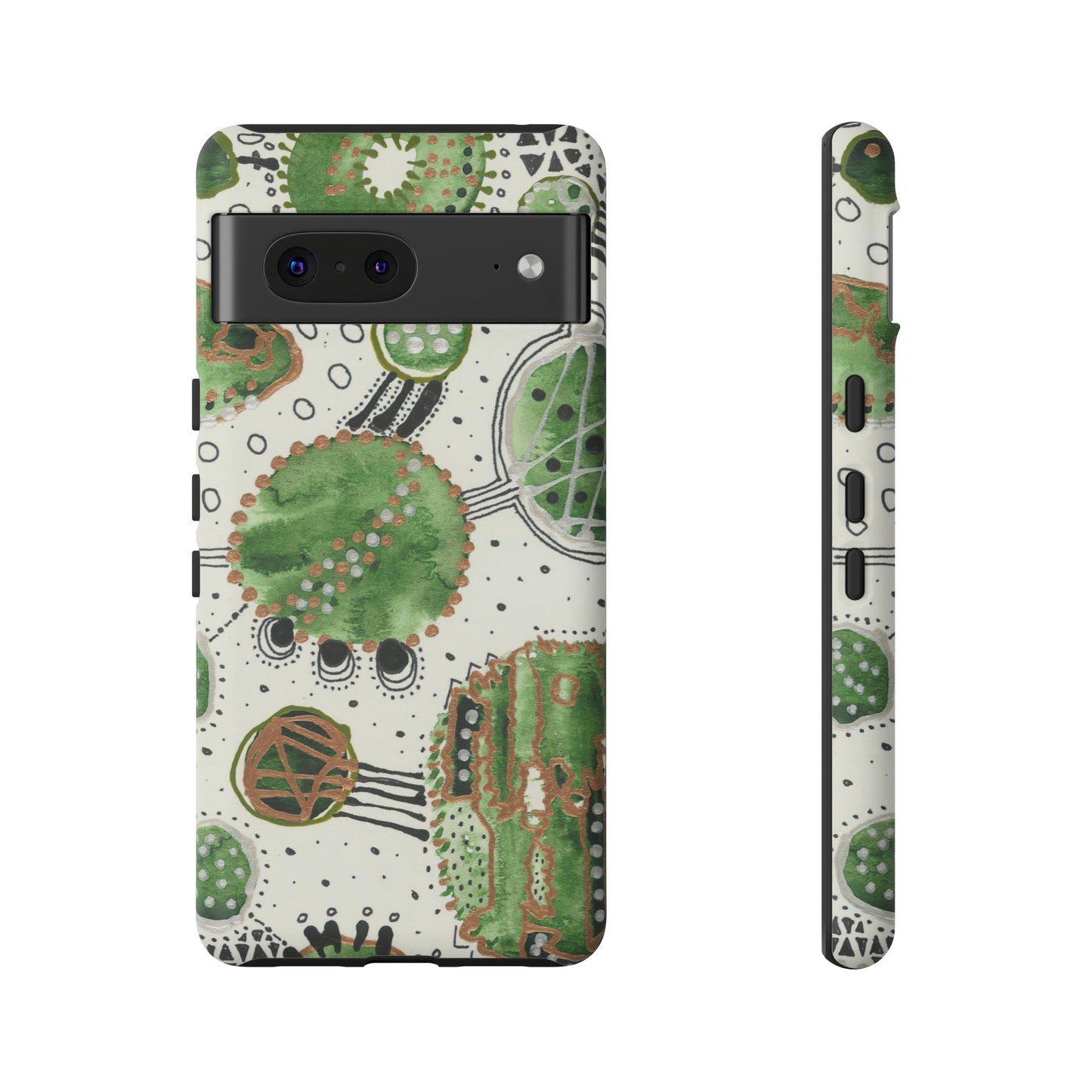 Phone Case - Green Bliss Bubbles