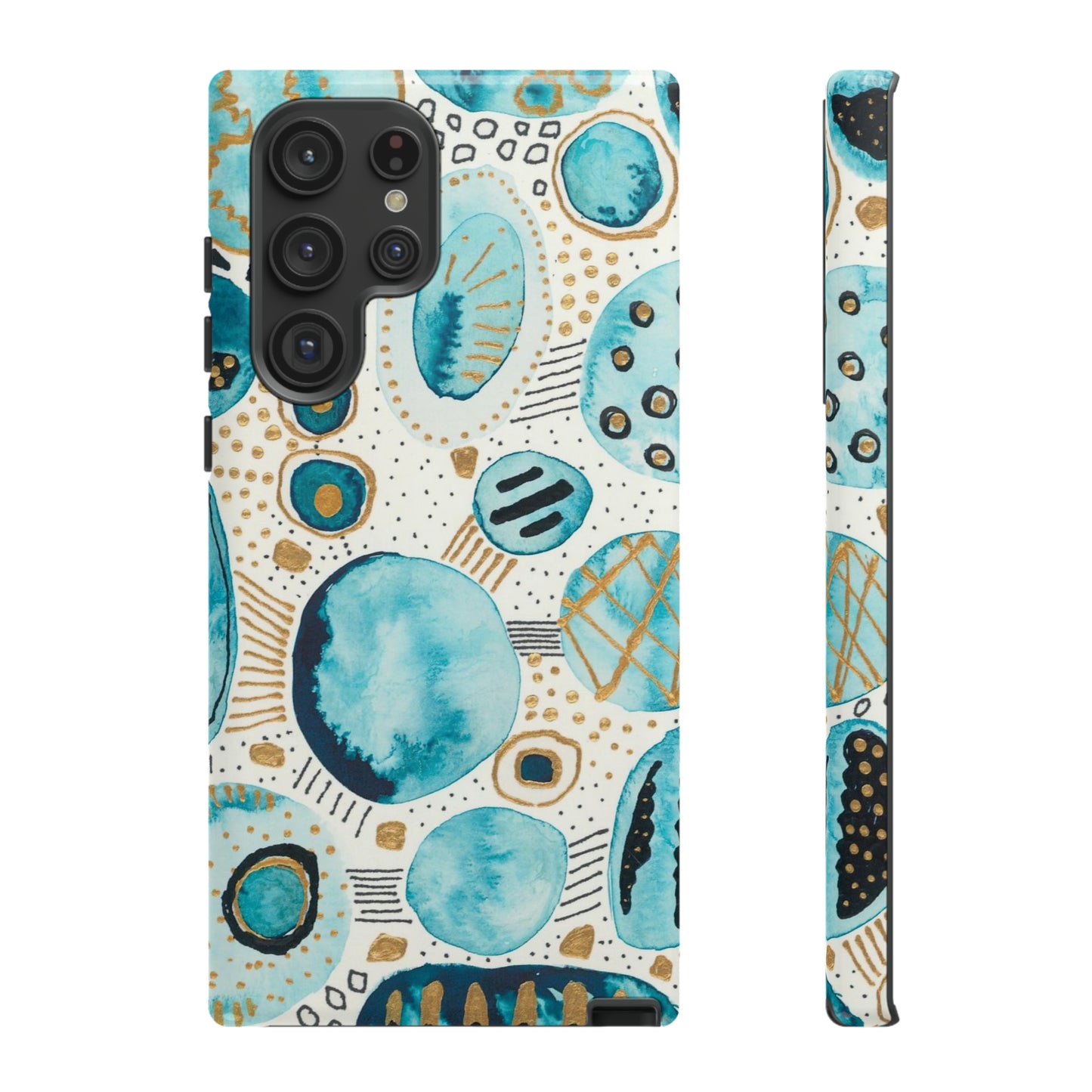 Phone Case - Aqua Bliss Bubbles