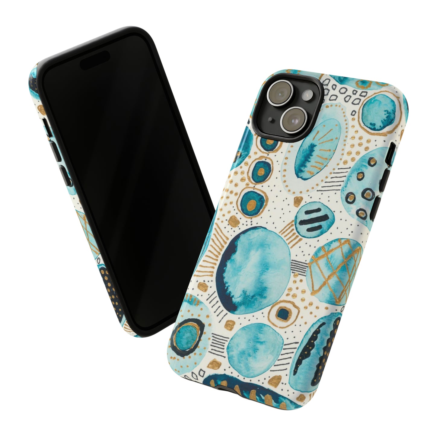 Phone Case - Aqua Bliss Bubbles