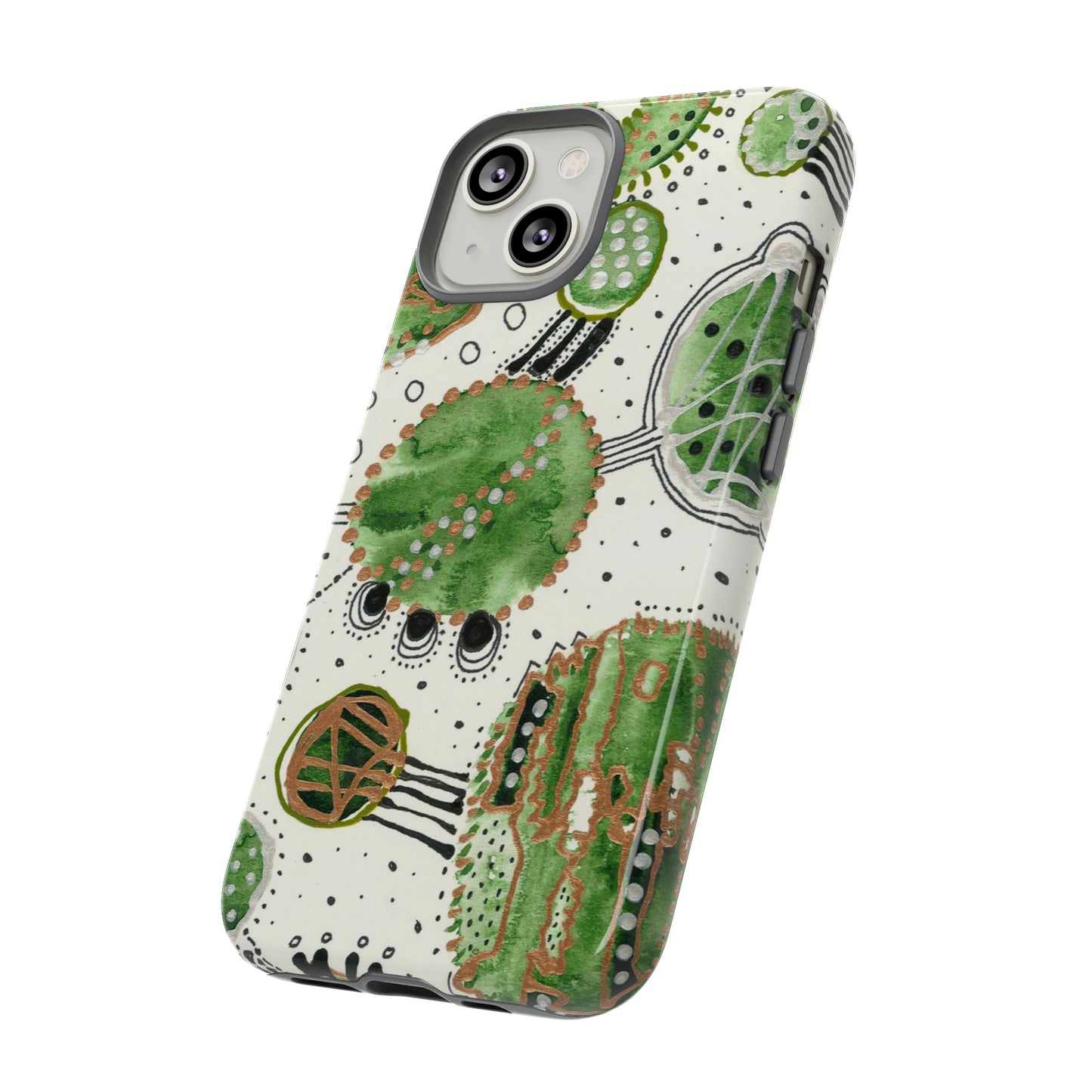 Phone Case - Green Bliss Bubbles