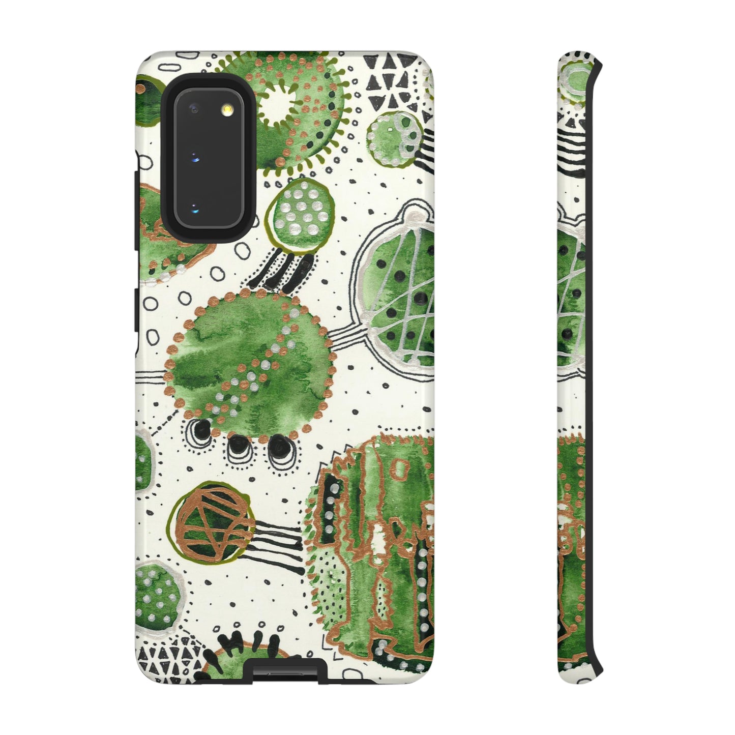 Phone Case - Green Bliss Bubbles