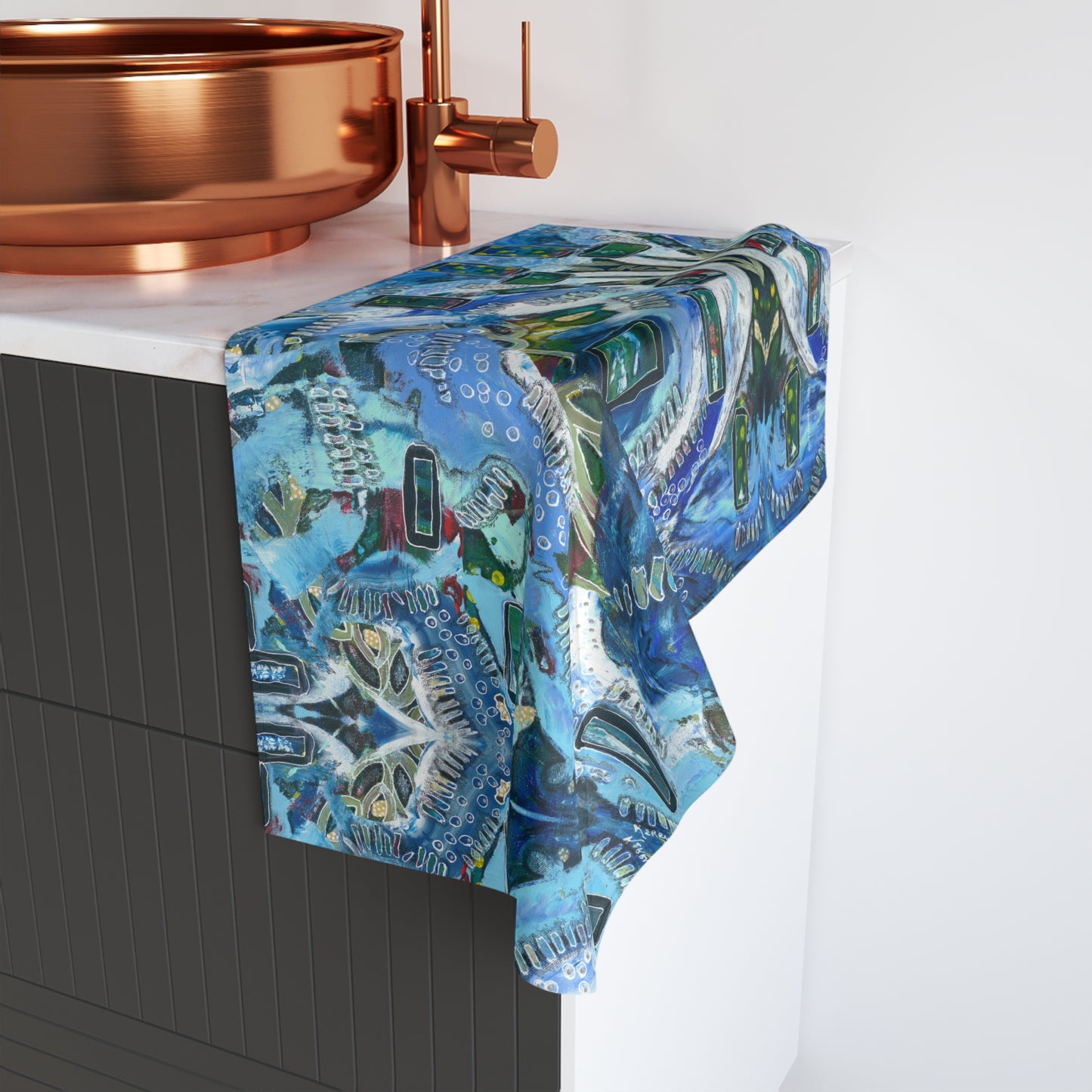 Windows of Wonder Hand Towel / Kitchen Towel