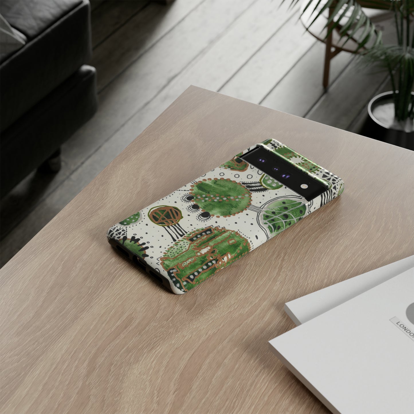 Phone Case - Green Bliss Bubbles