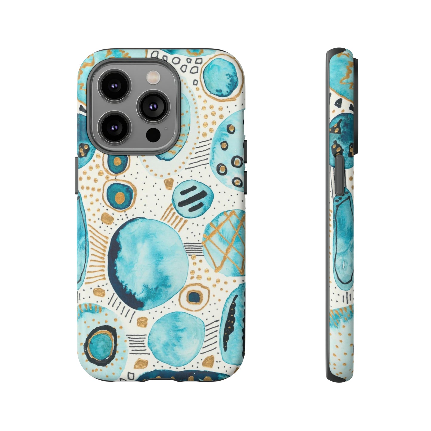 Phone Case - Aqua Bliss Bubbles