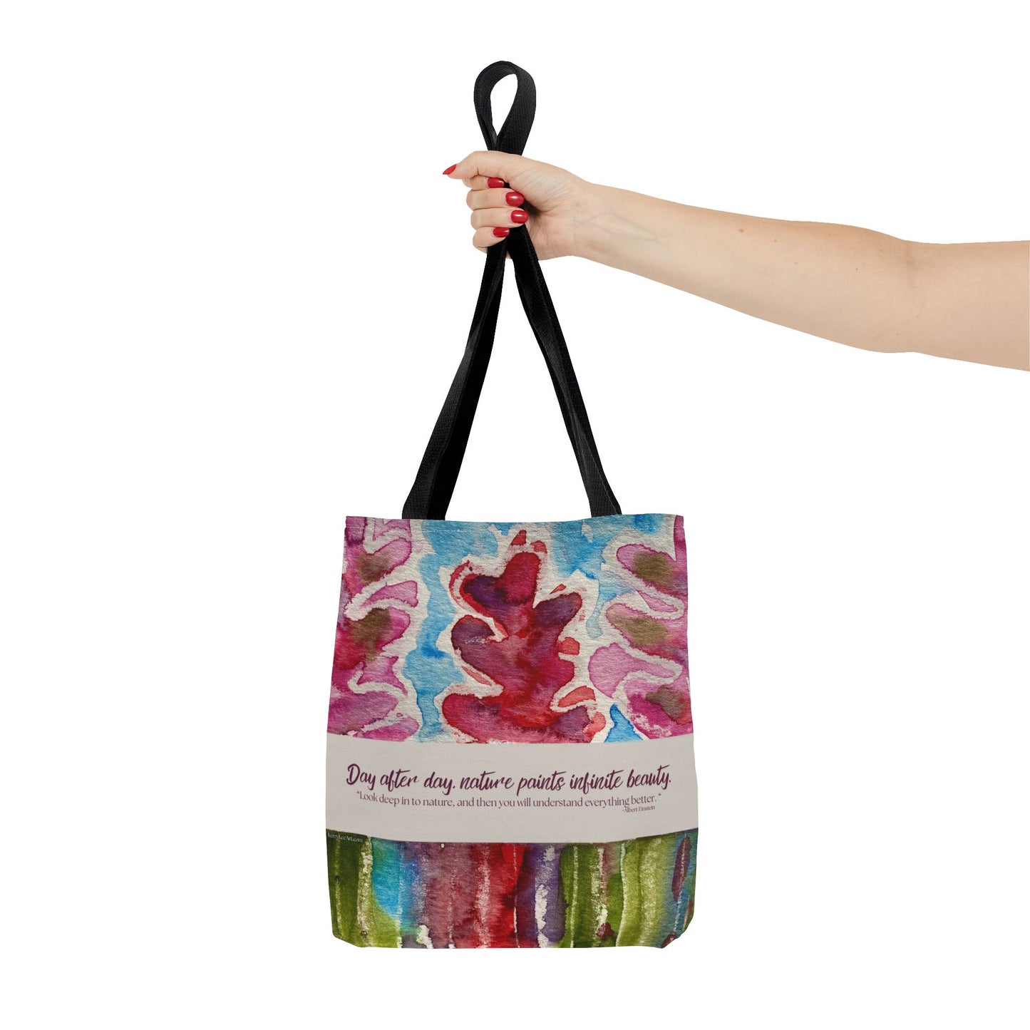 "Nature Paints" Tote Bag