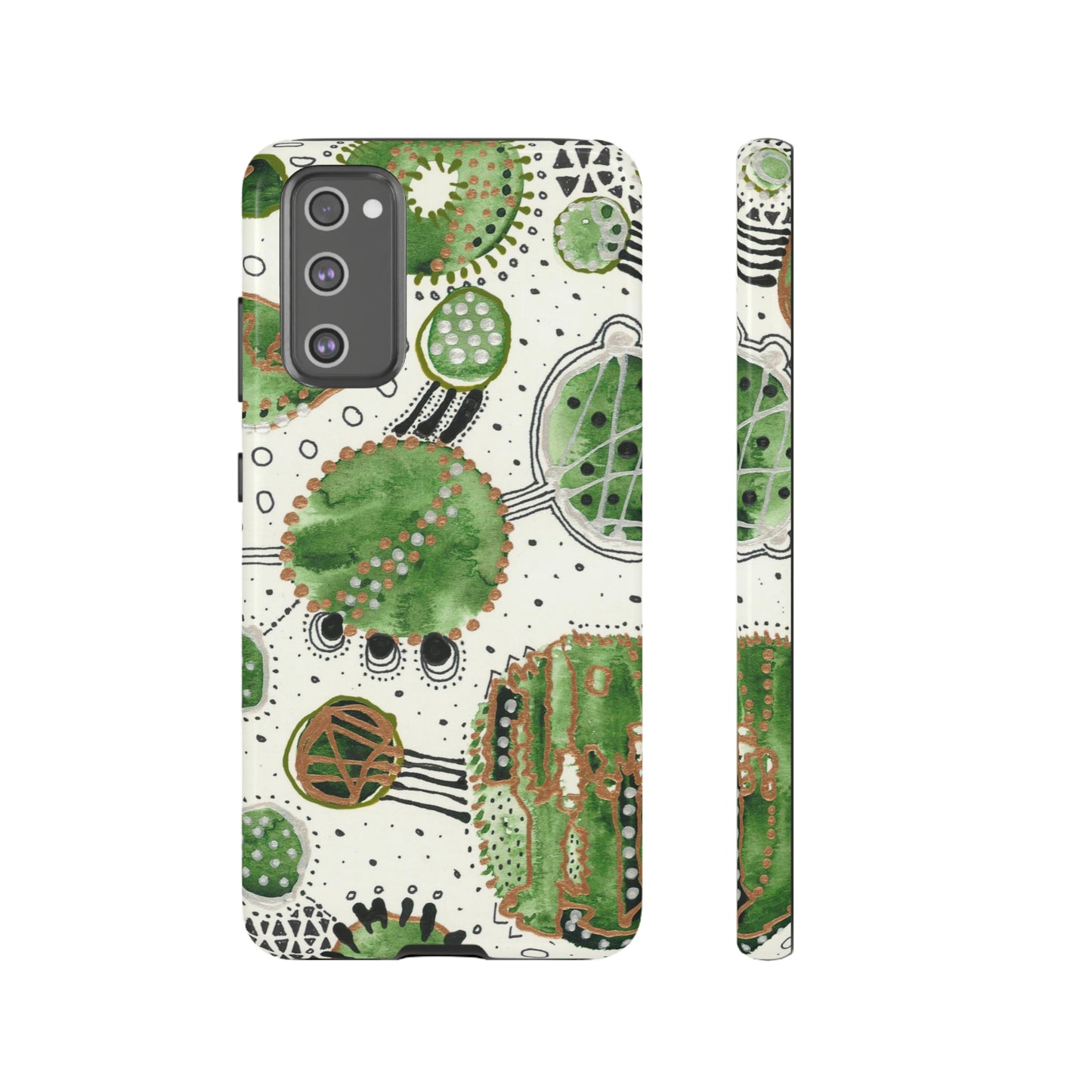 Phone Case - Green Bliss Bubbles