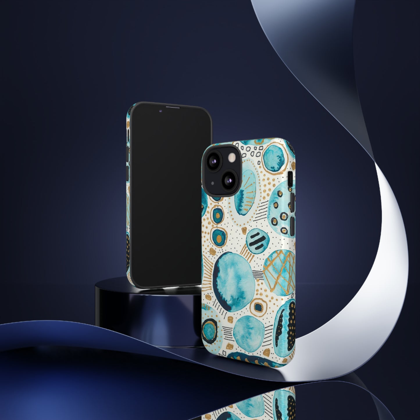 Phone Case - Aqua Bliss Bubbles