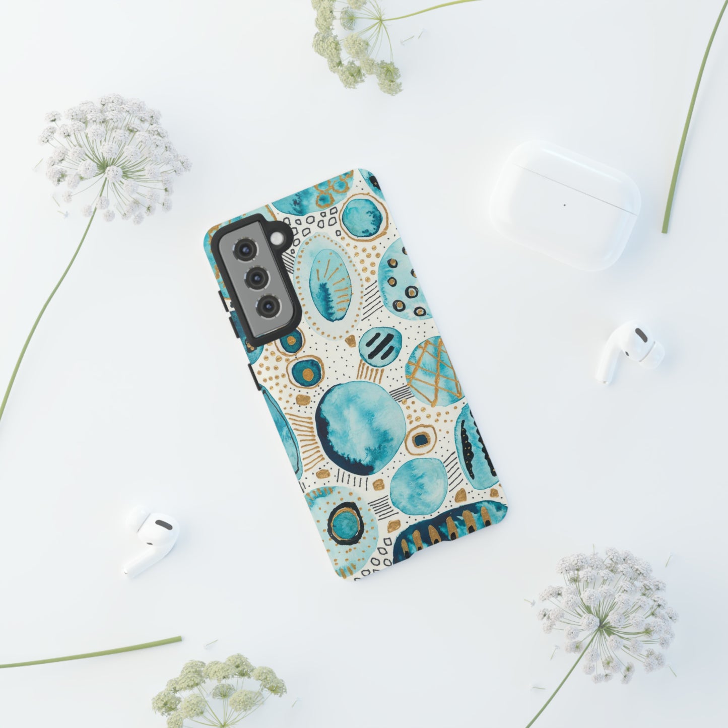 Phone Case - Aqua Bliss Bubbles