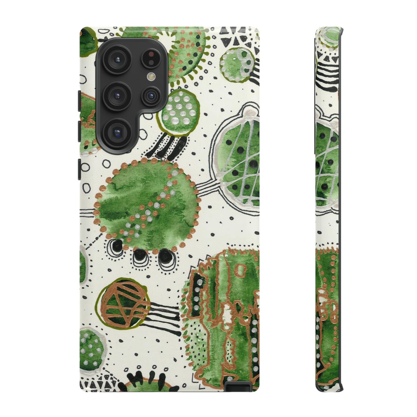 Phone Case - Green Bliss Bubbles