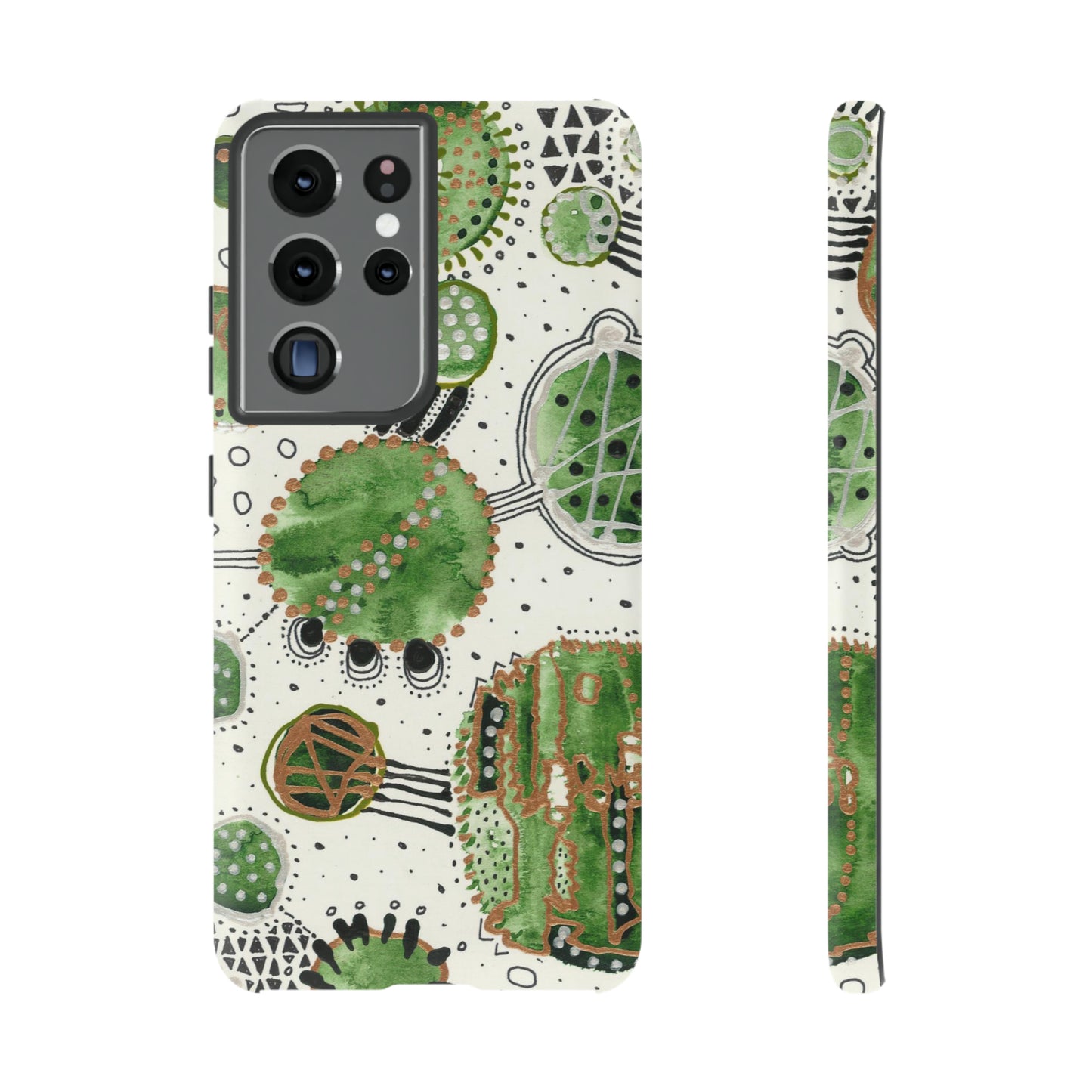 Phone Case - Green Bliss Bubbles