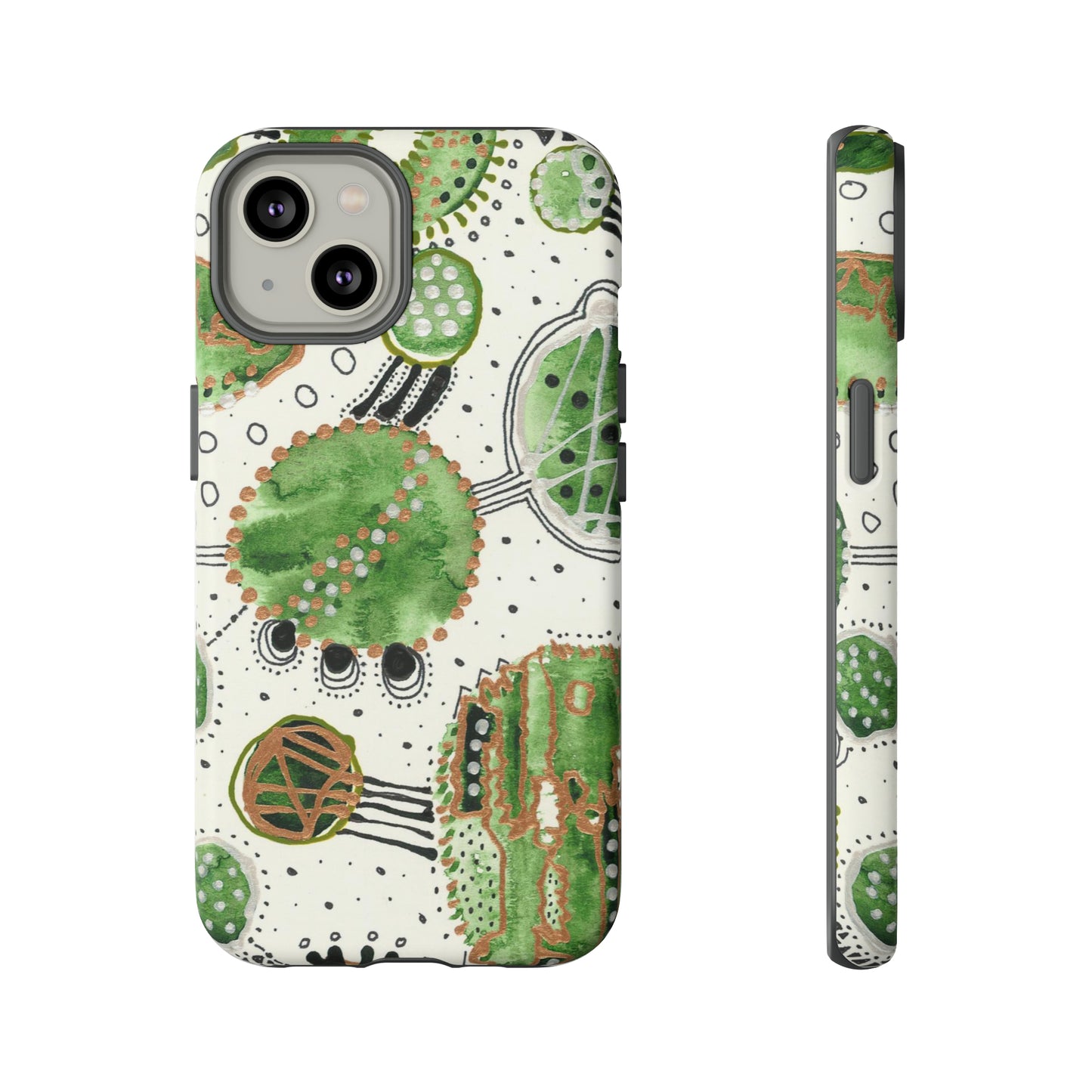 Phone Case - Green Bliss Bubbles