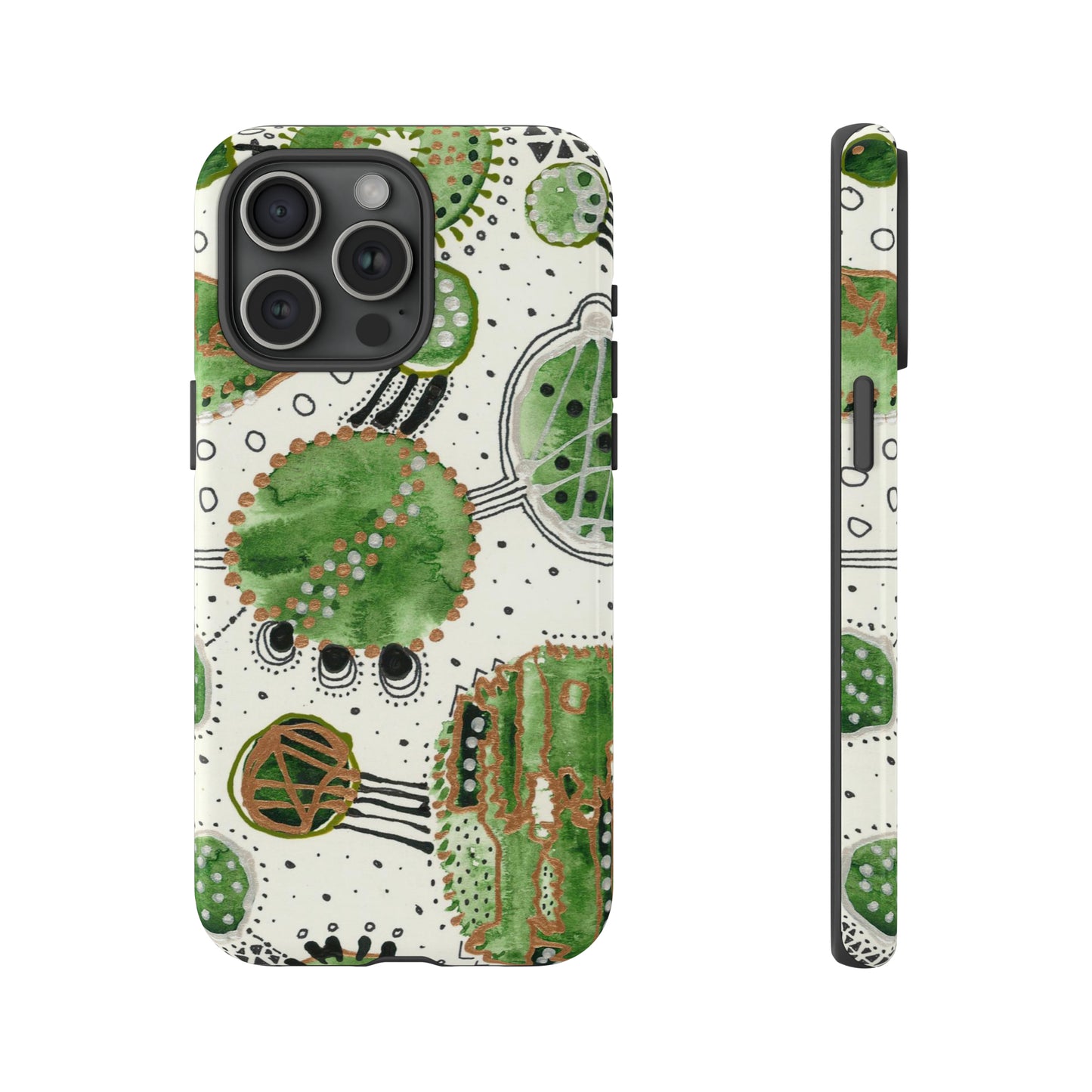 Phone Case - Green Bliss Bubbles