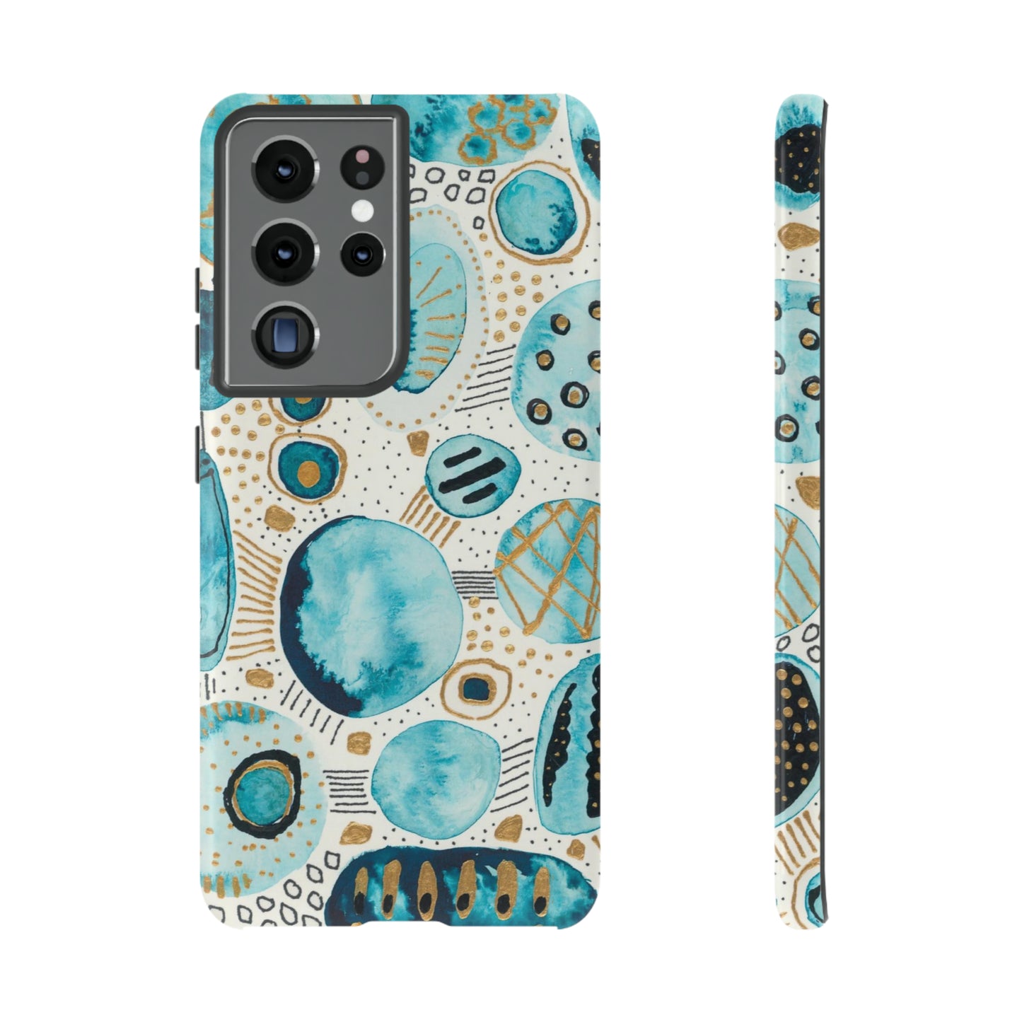Phone Case - Aqua Bliss Bubbles