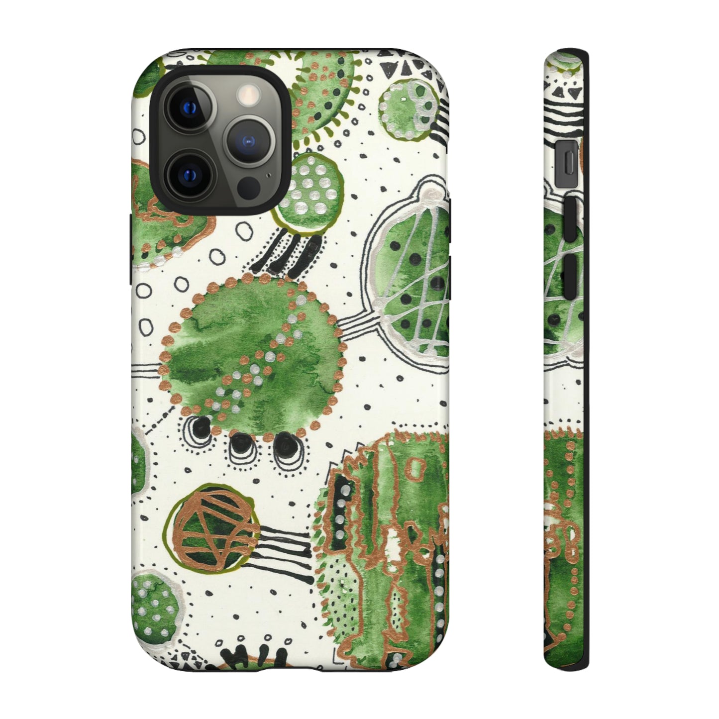 Phone Case - Green Bliss Bubbles
