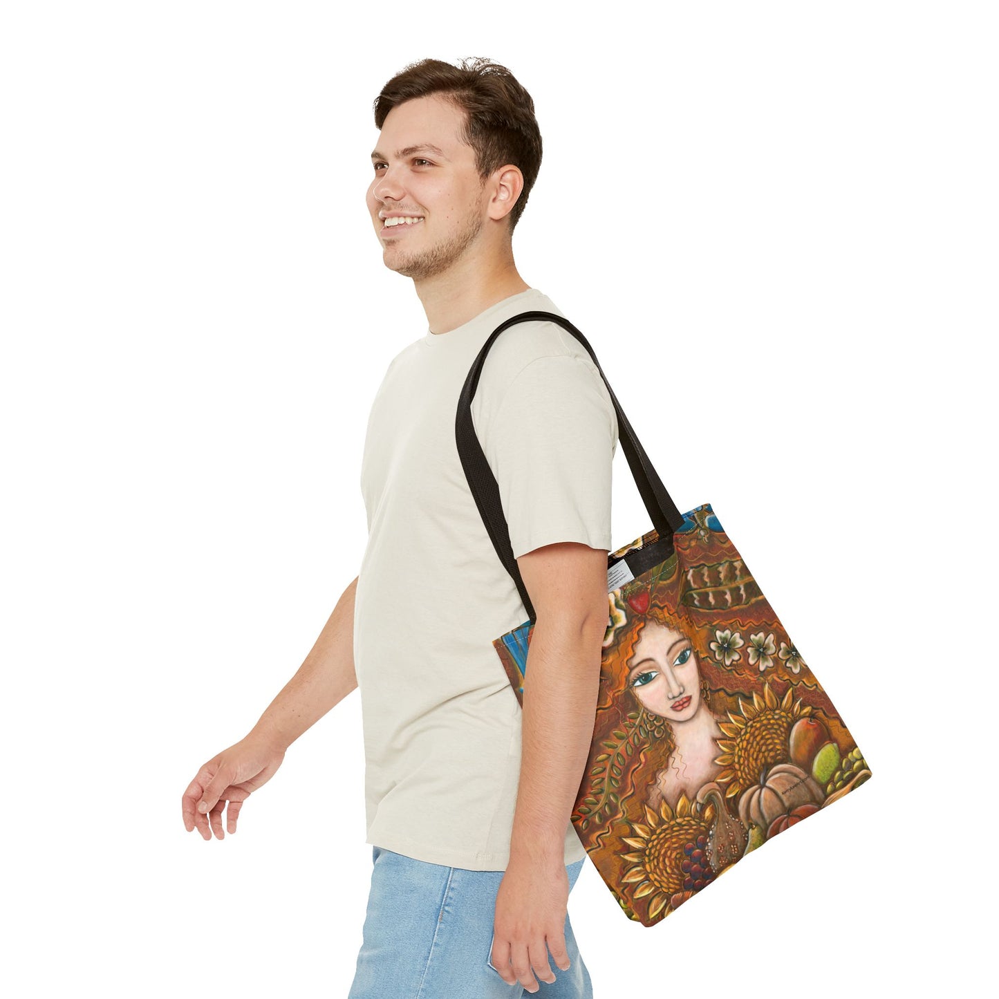 "She Harvests Abundance" Tote Bag