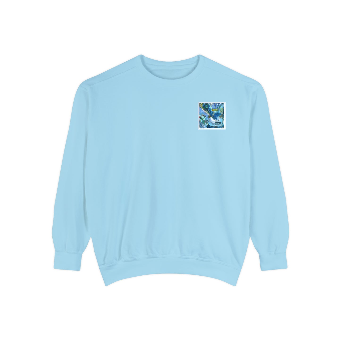 "Windows of Wonder" Garment-Dyed Sweatshirt